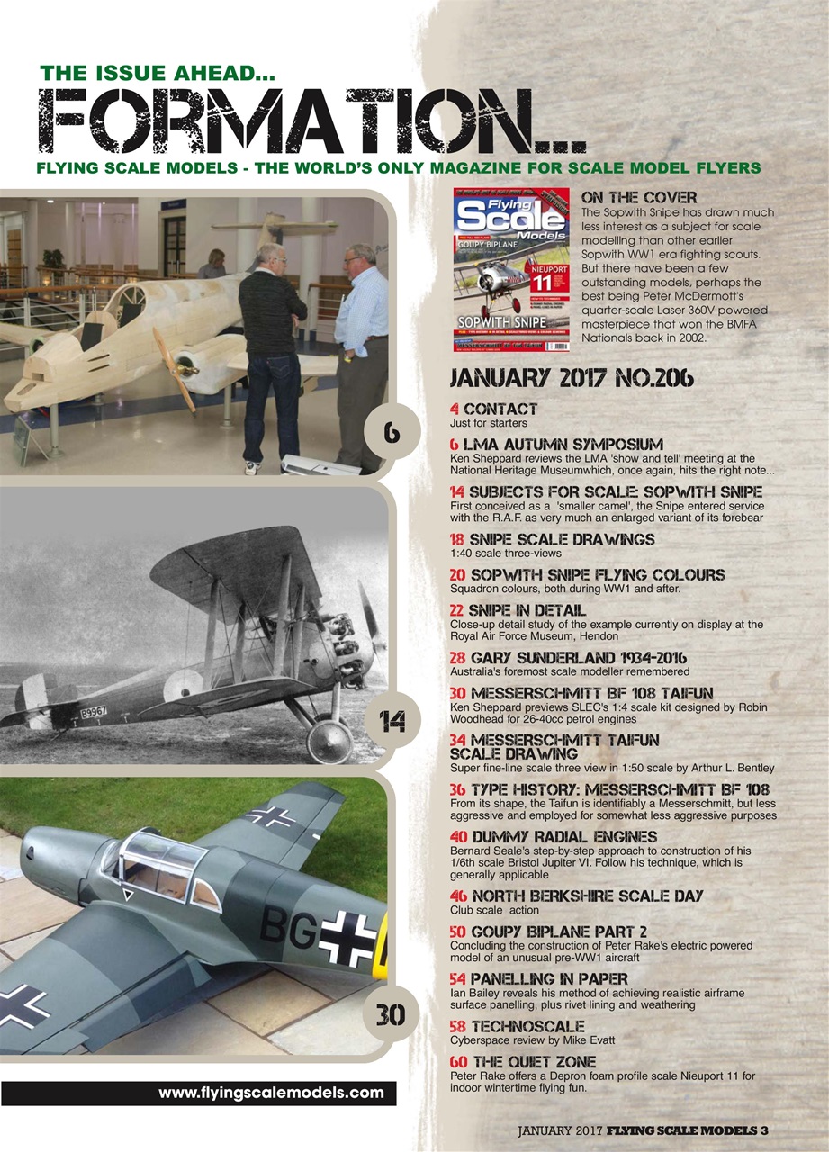 Radio Control Model Flyer Preview Pages