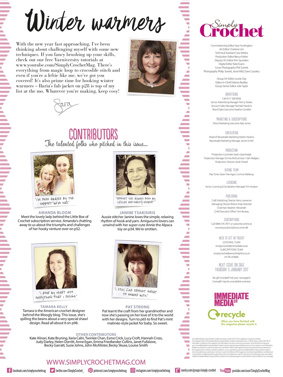 Simply Crochet Preview Pages