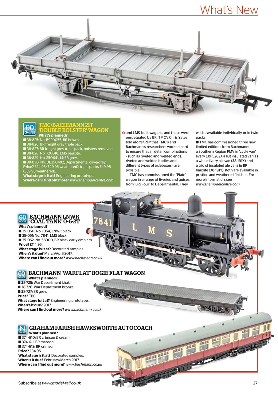 Model Rail Preview Pages