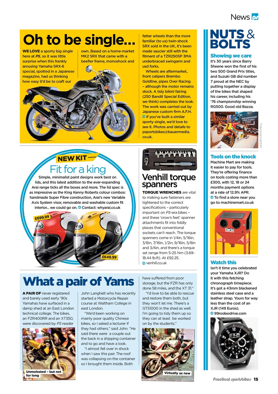 Practical Sportsbikes Preview Pages