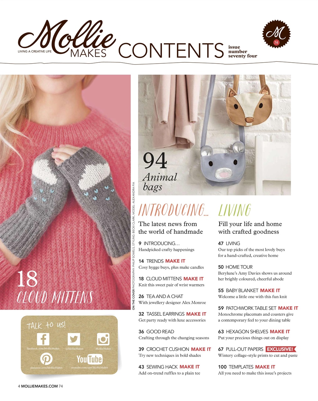 Mollie magazine Preview Pages