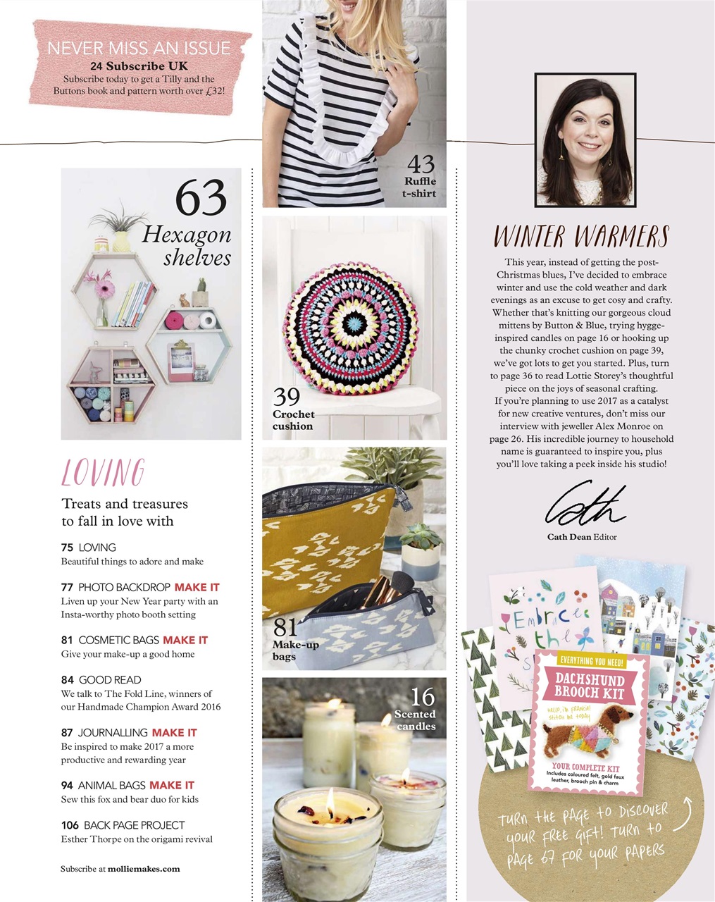 Mollie magazine Preview Pages