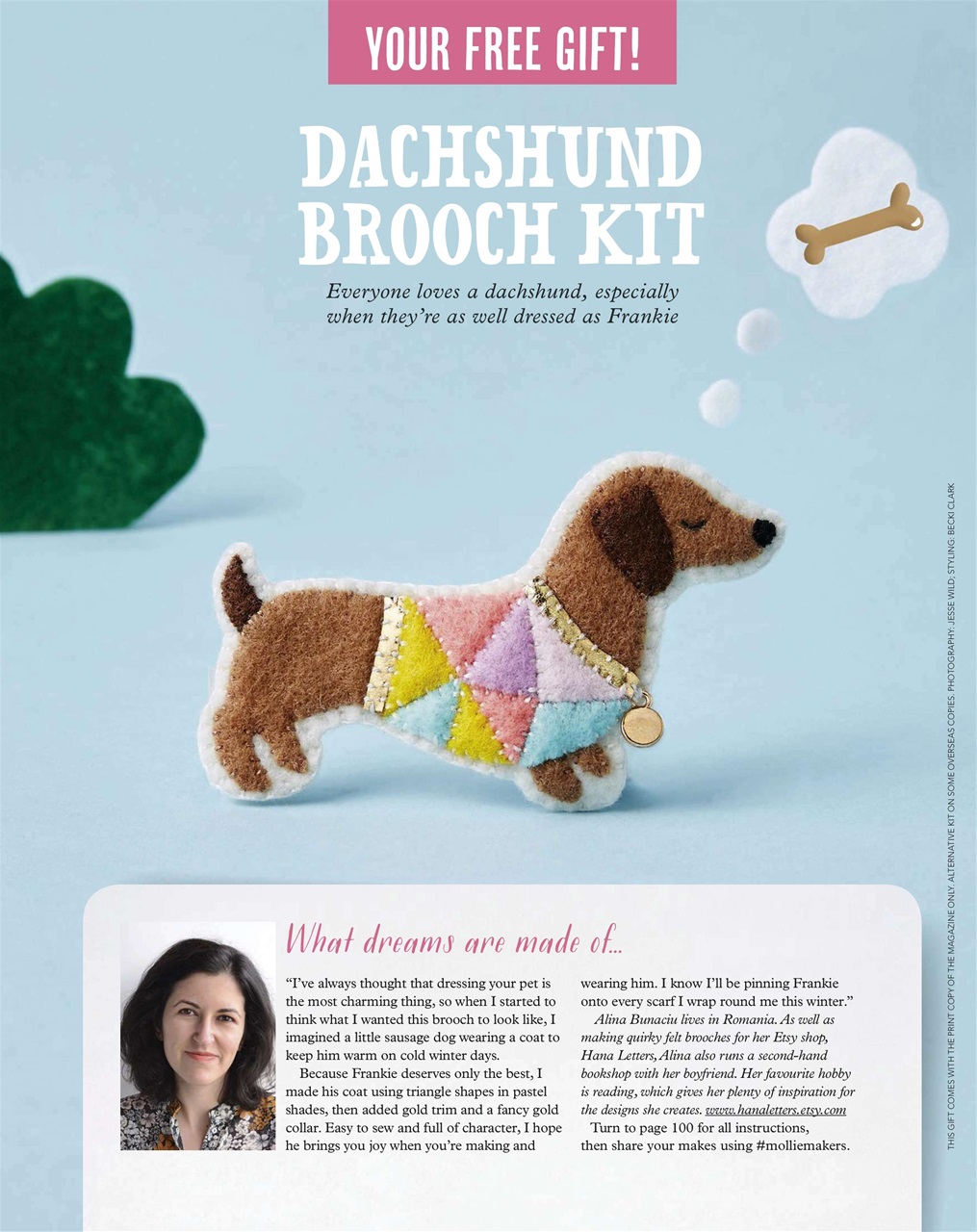 Mollie magazine Preview Pages