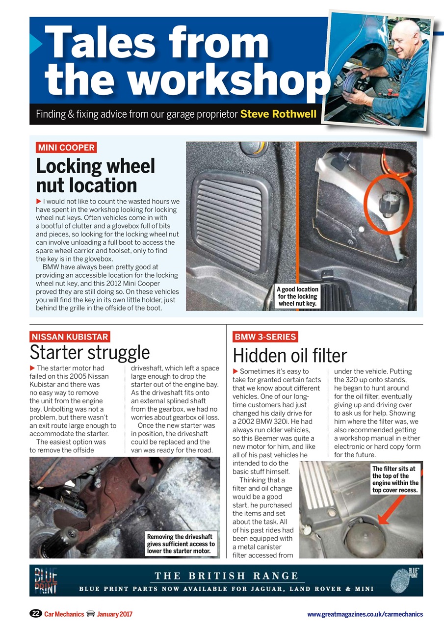 Car Mechanics Preview Pages