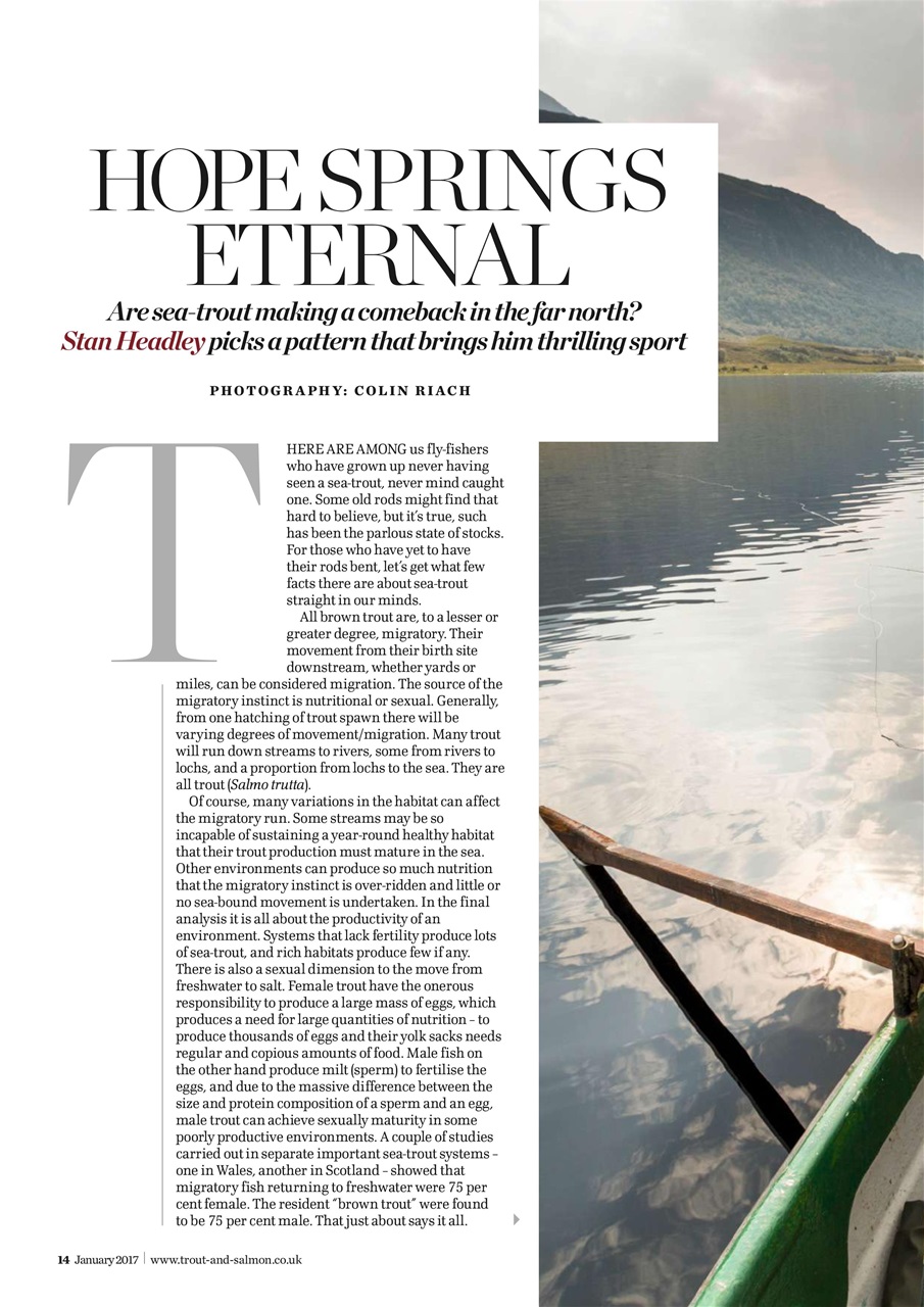 Trout & Salmon Preview Pages