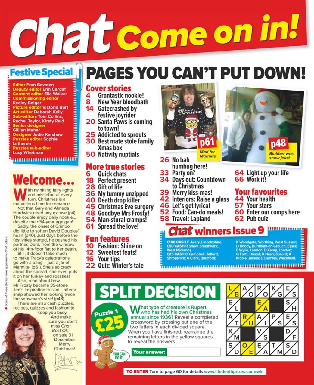 Chat Specials Preview Pages