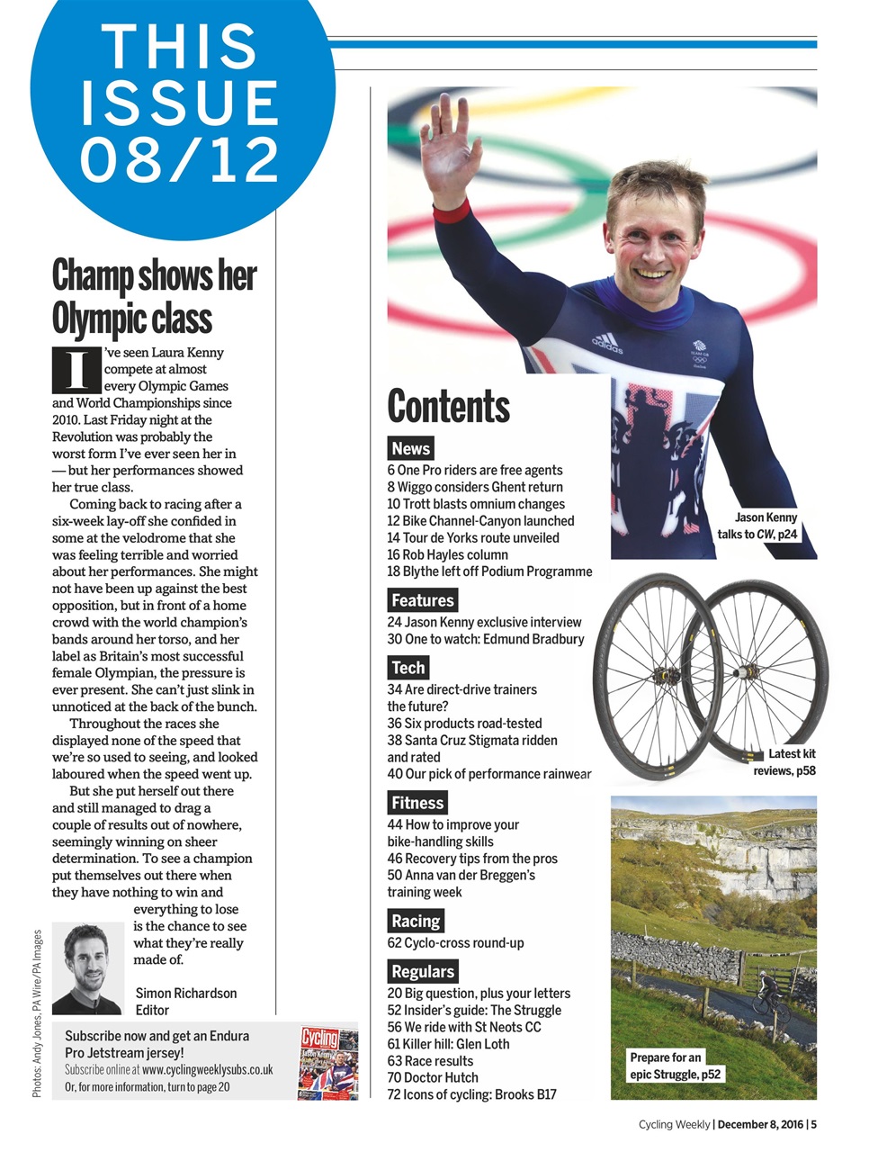 Cycling Weekly Preview Pages