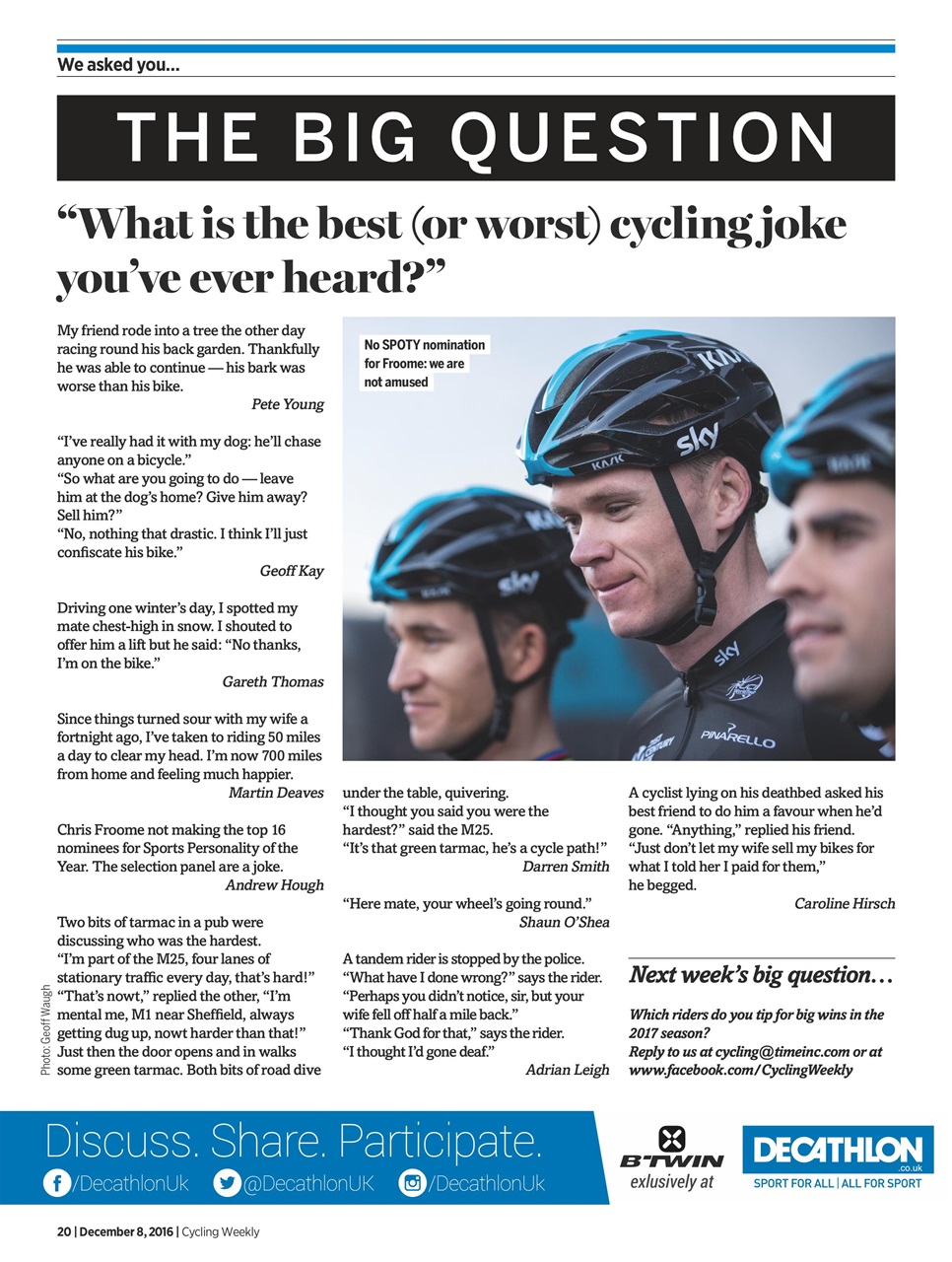 Cycling Weekly Preview Pages