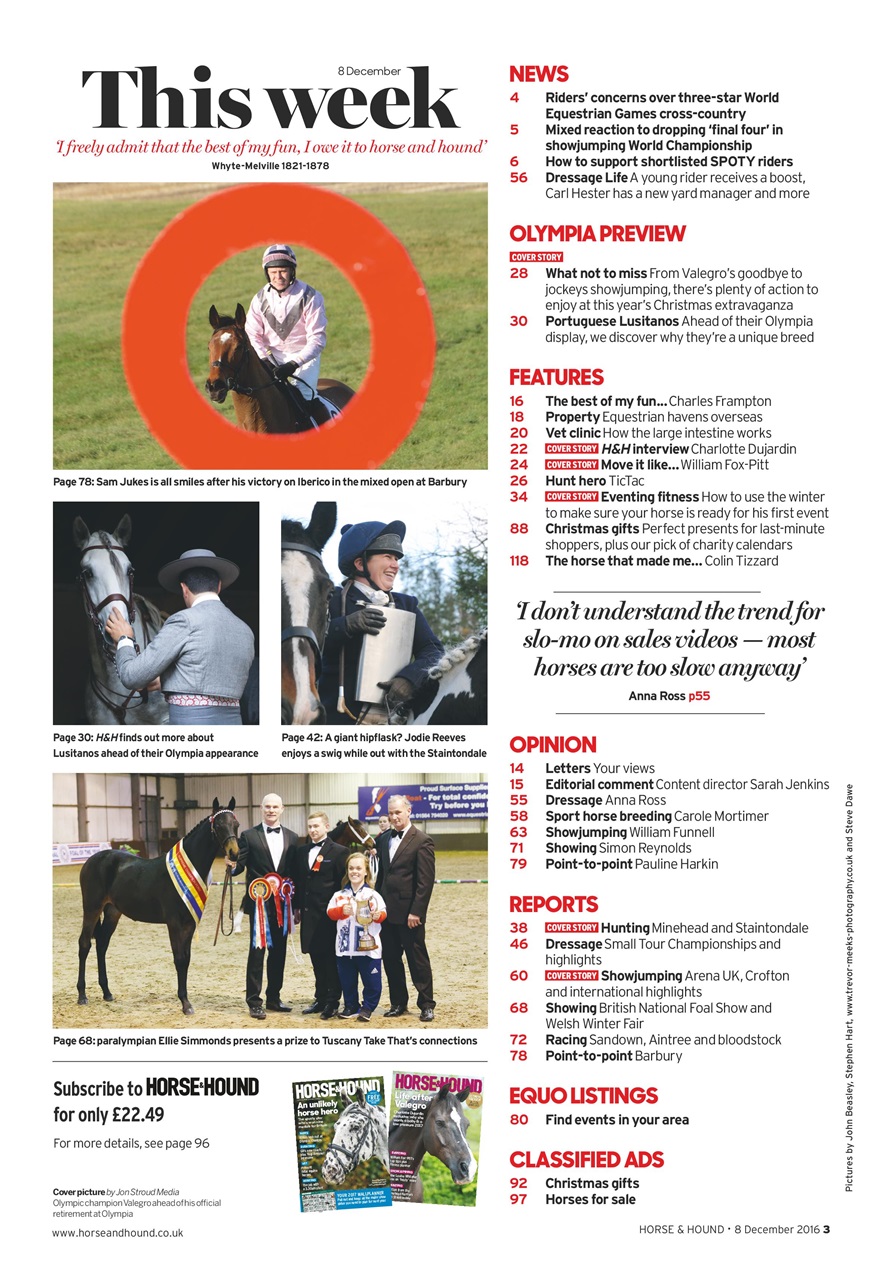 Horse & Hound Preview Pages