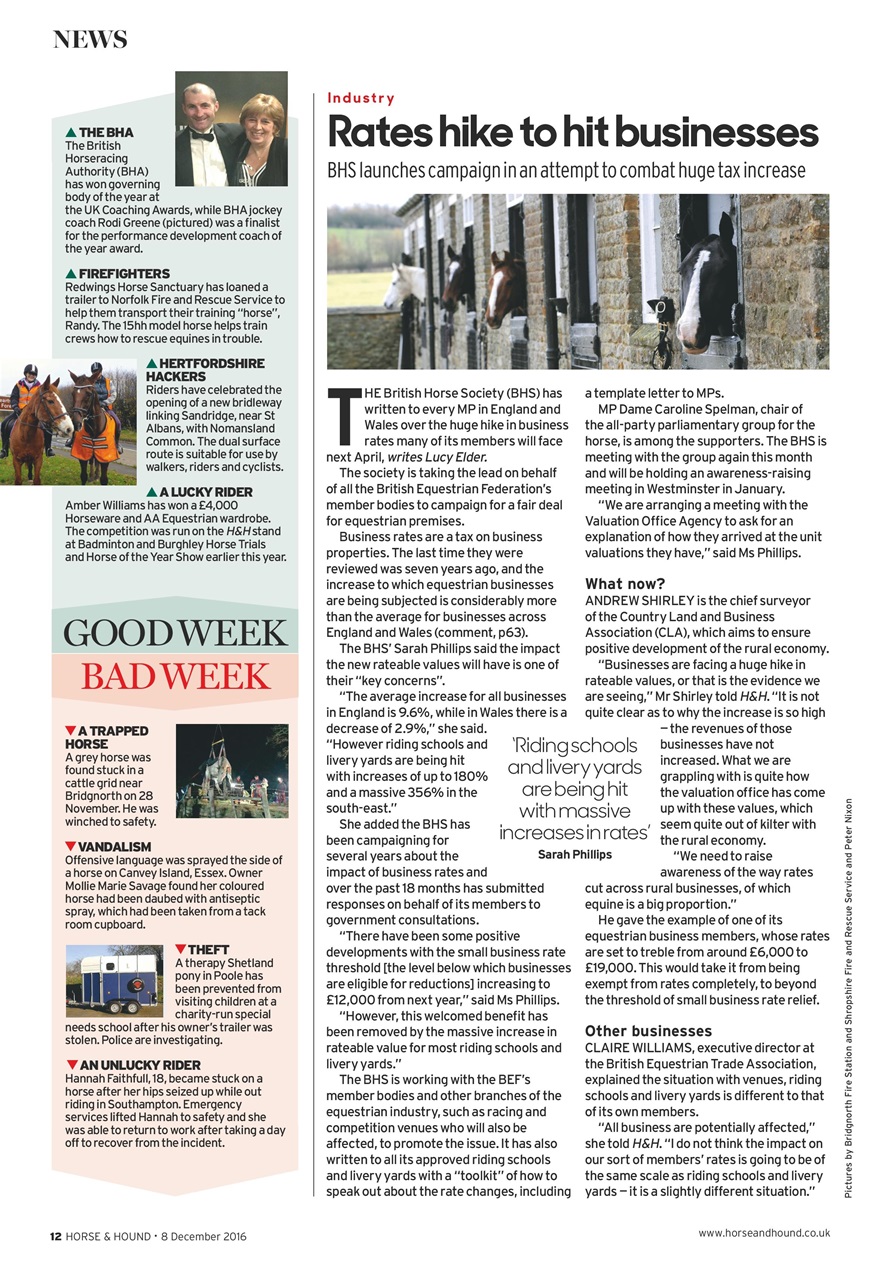 Horse & Hound Preview Pages
