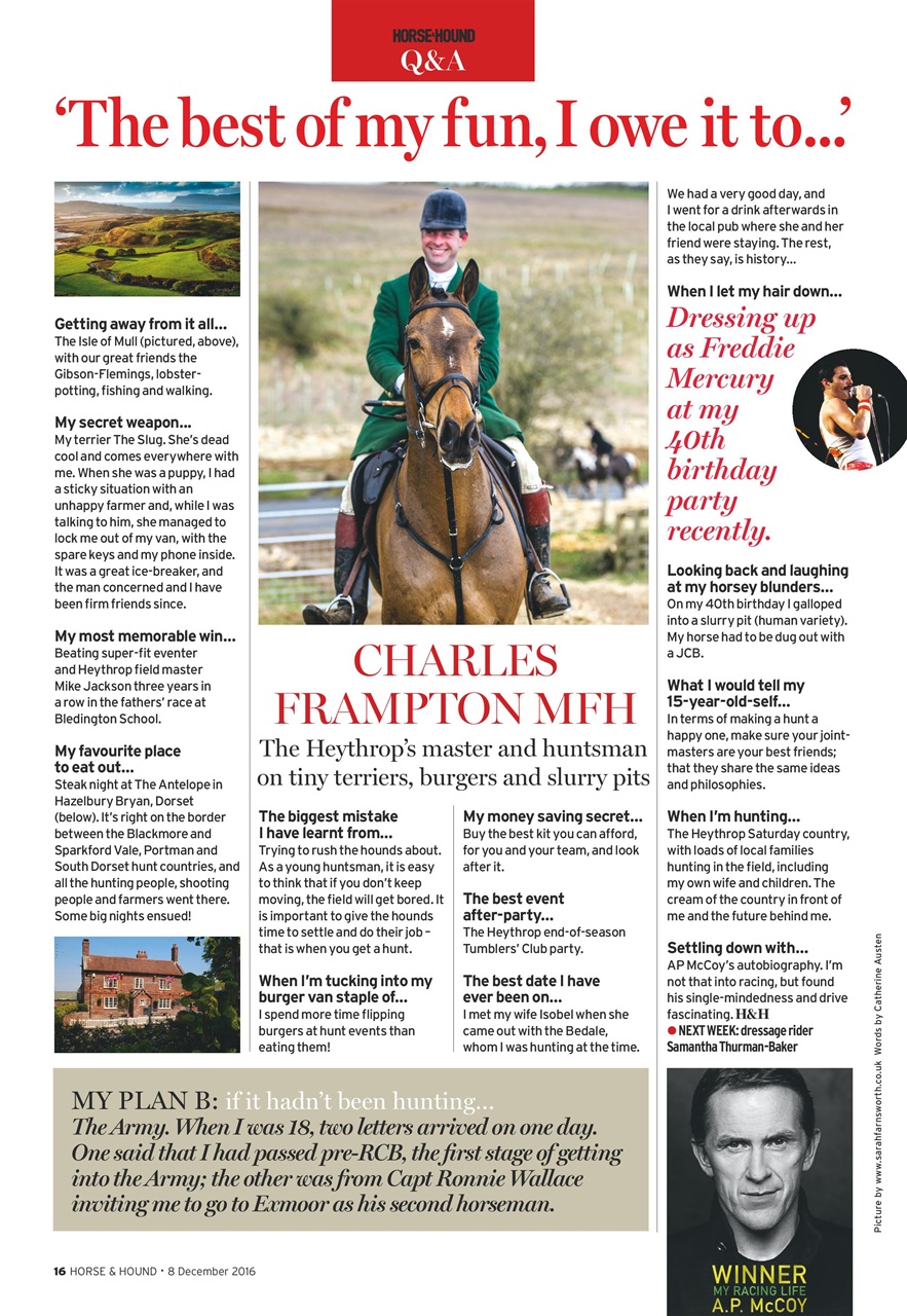 Horse & Hound Preview Pages
