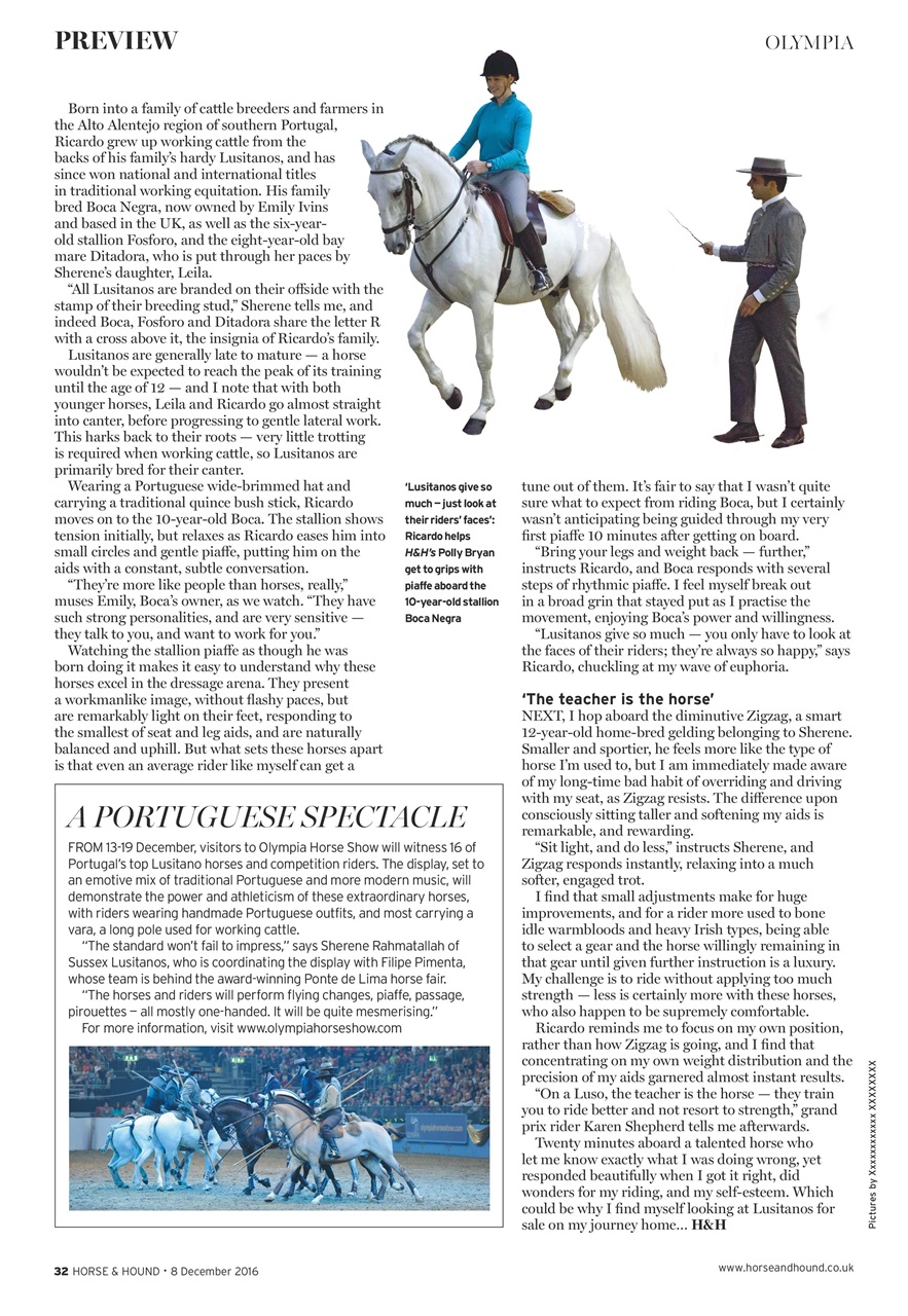 Horse & Hound Preview Pages