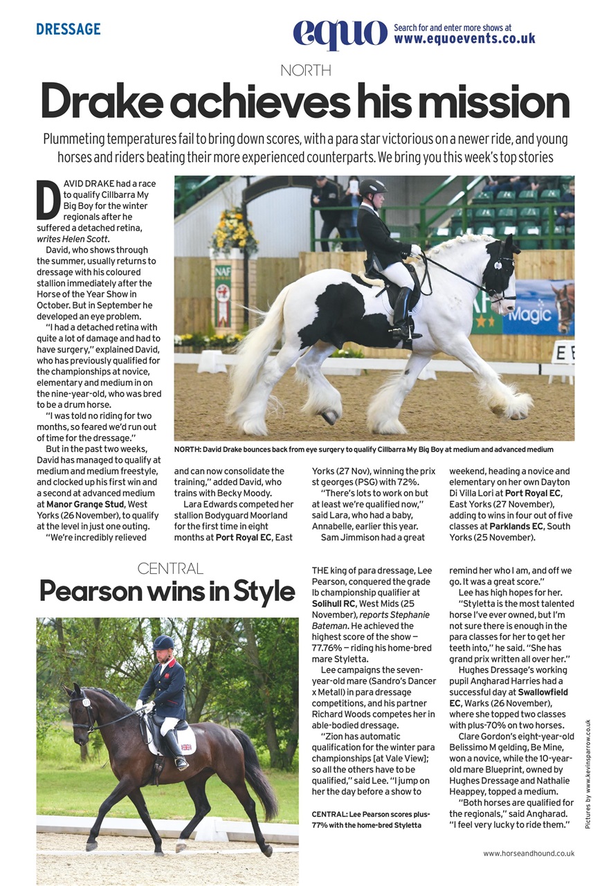 Horse & Hound Preview Pages