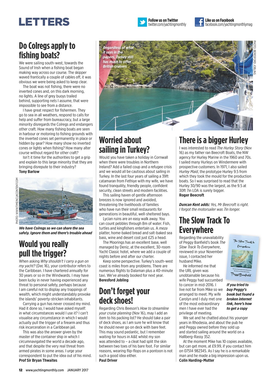 Yachting Monthly Preview Pages