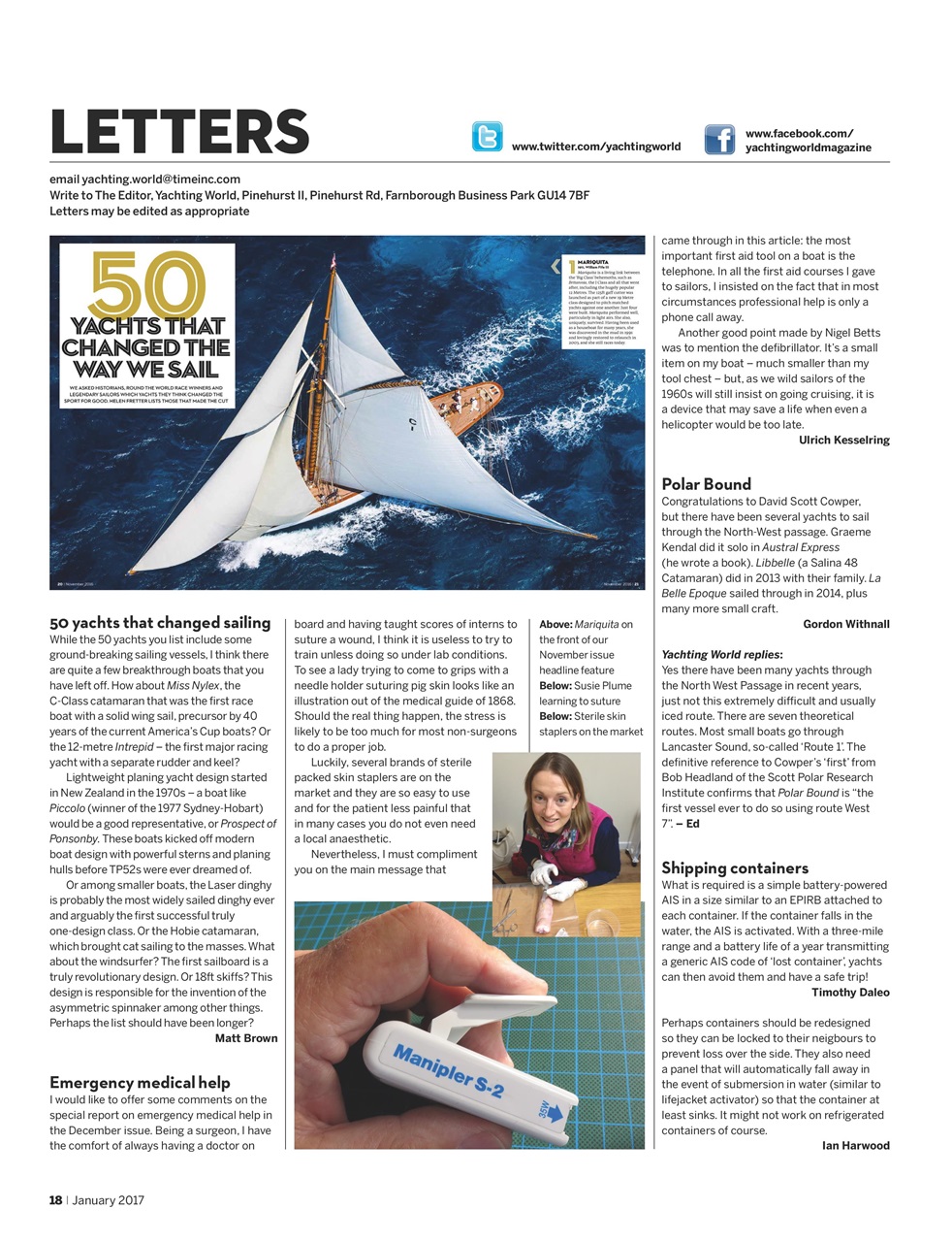 Yachting World Preview Pages