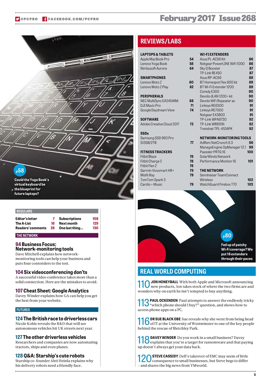 PC Pro Preview Pages