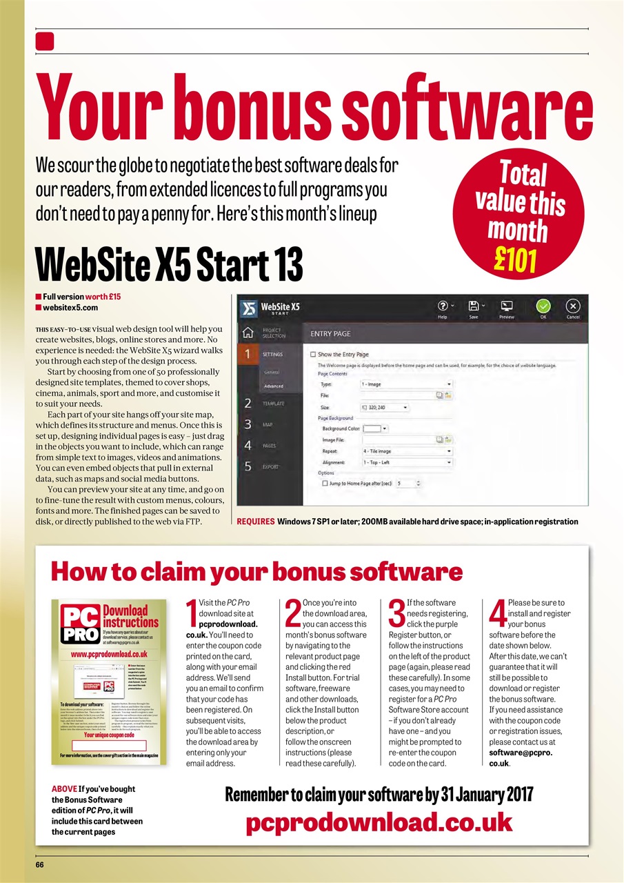 PC Pro Preview Pages
