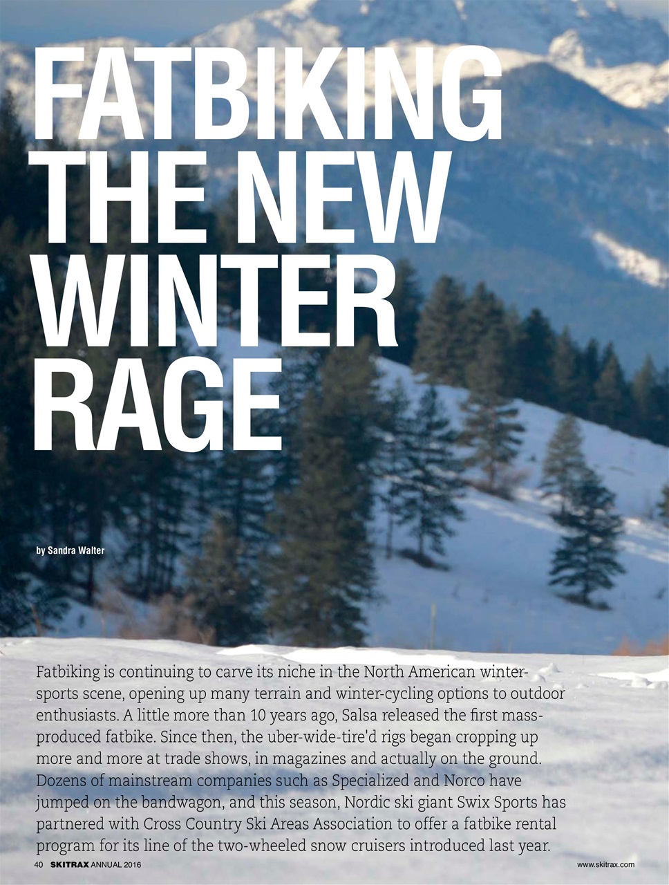 SkiTrax Preview Pages