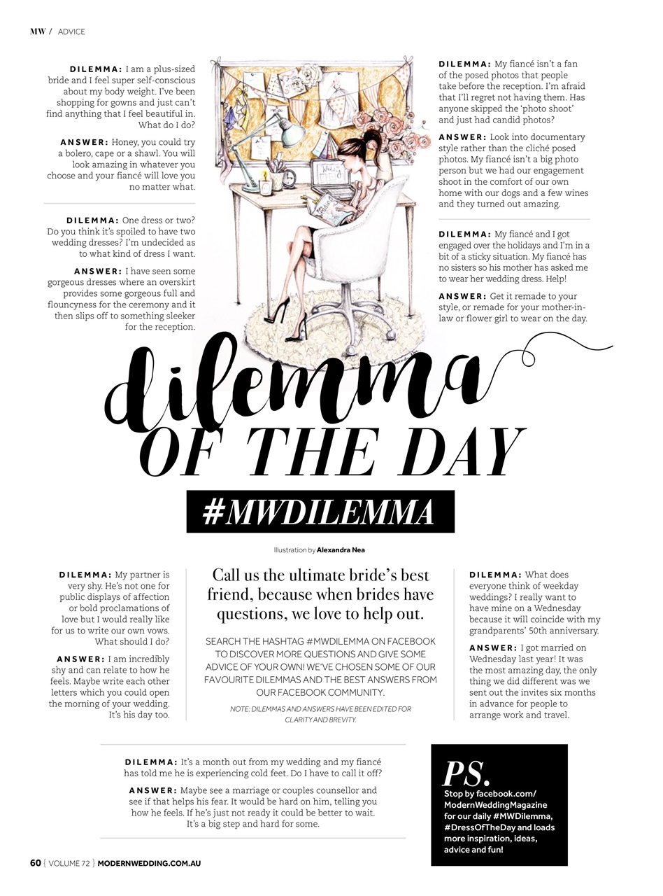 Modern Wedding Preview Pages