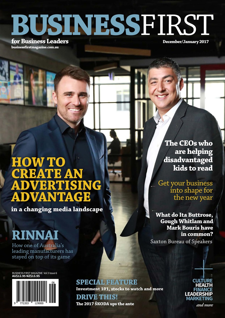 Business First Magazine Preview Pages