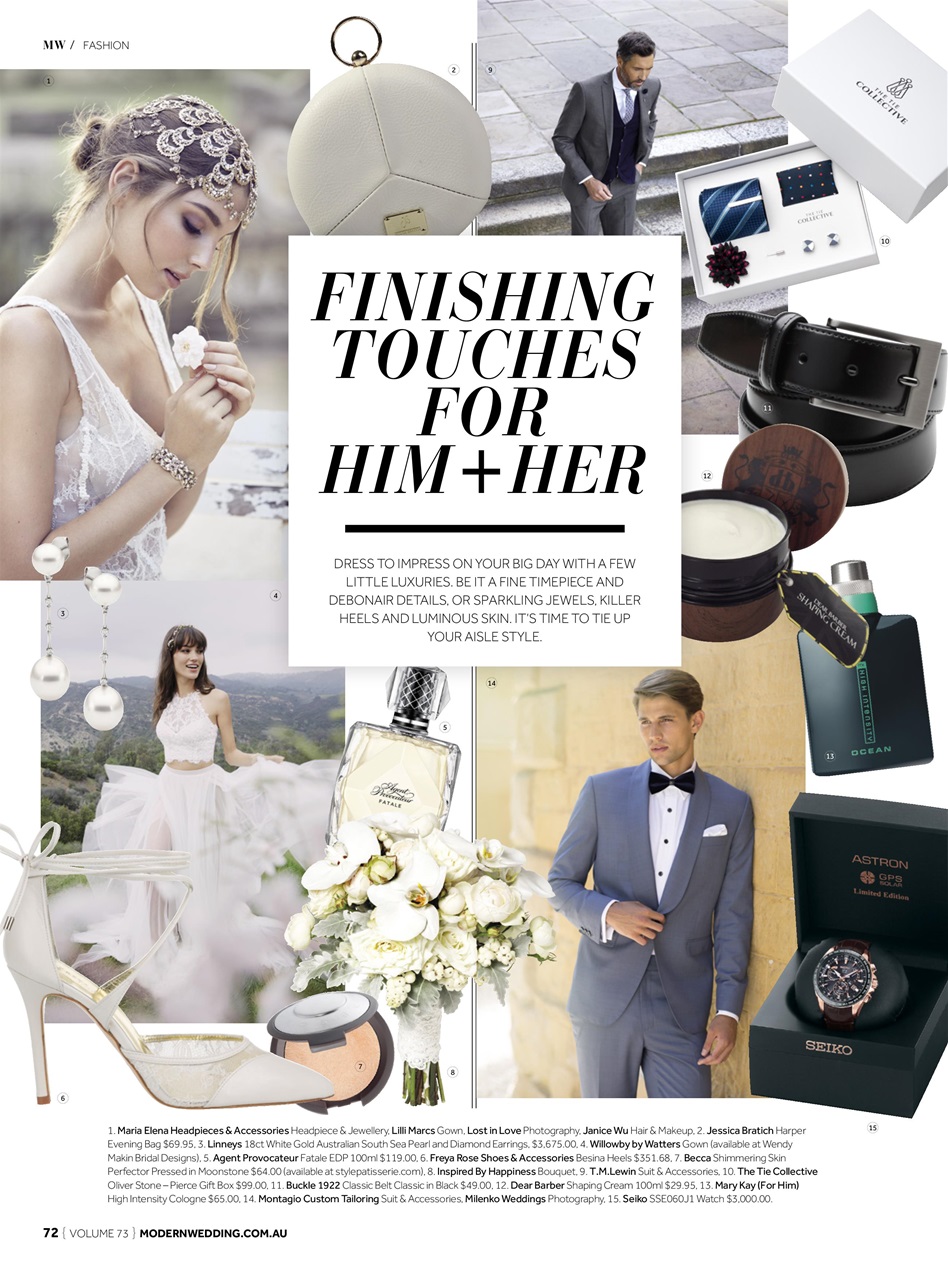 Modern Wedding Preview Pages