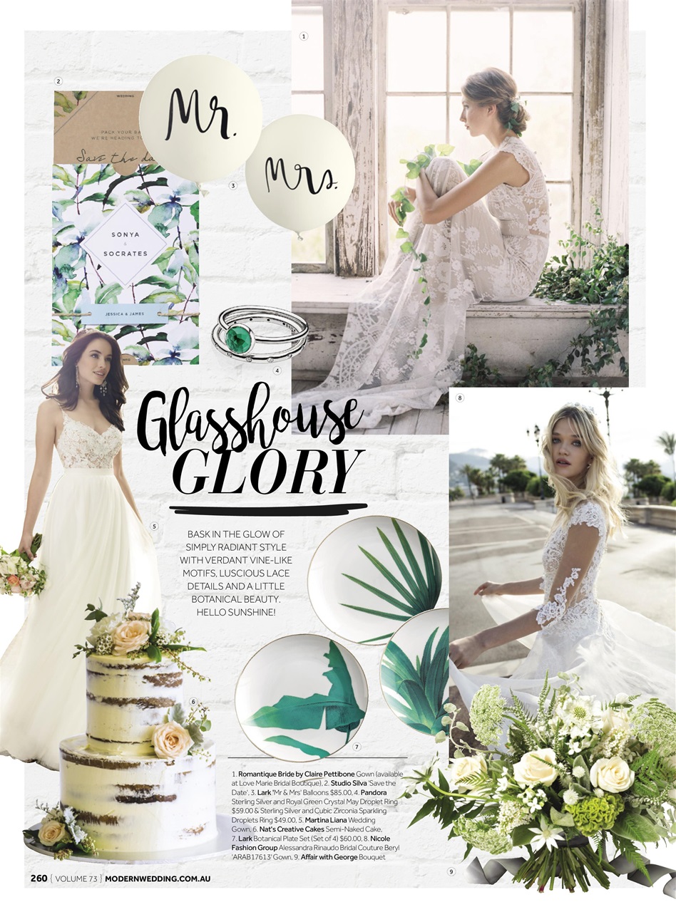 Modern Wedding Preview Pages