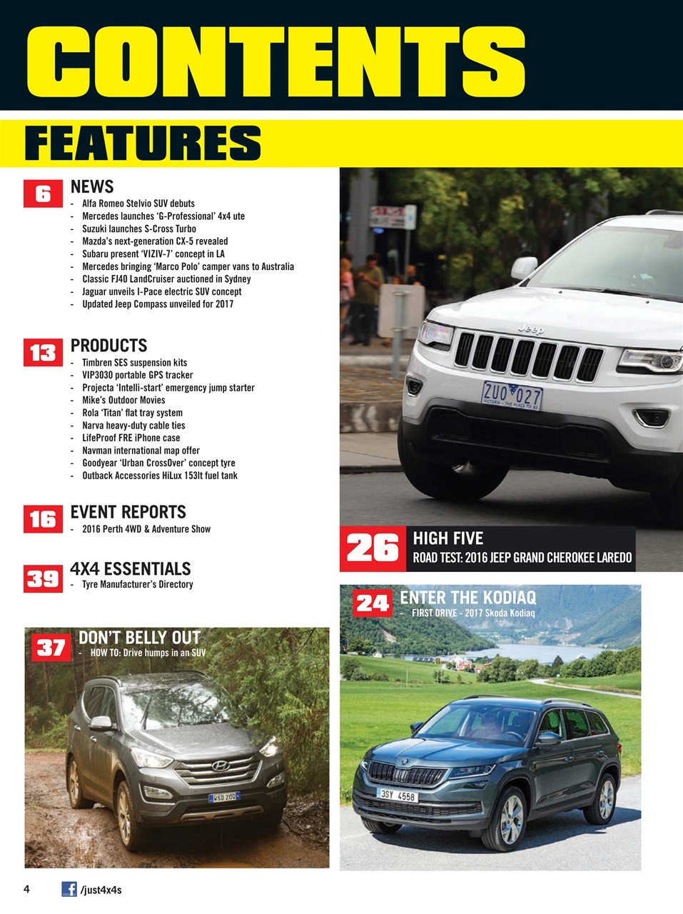 JUST 4X4S Preview Pages