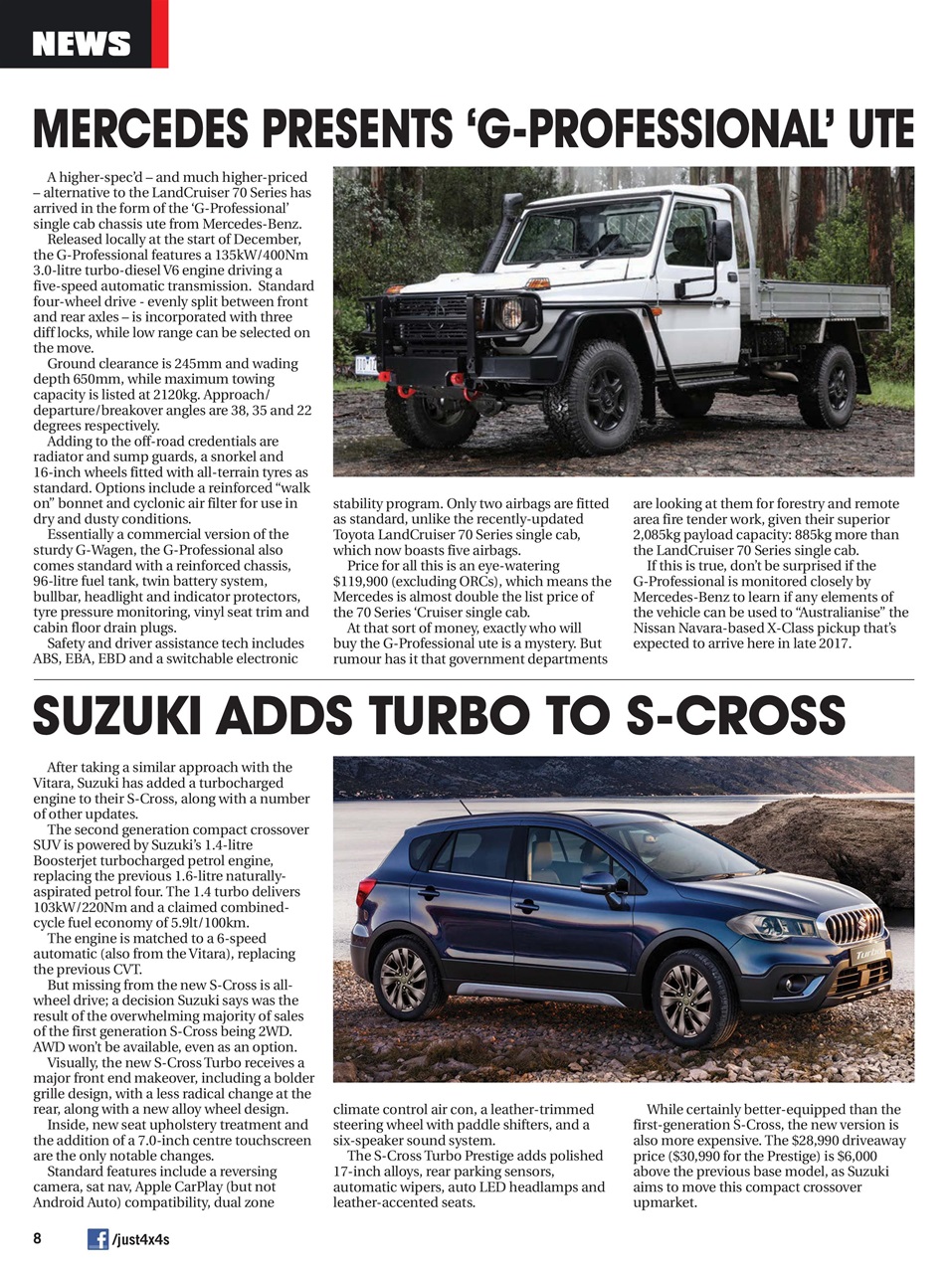 JUST 4X4S Preview Pages