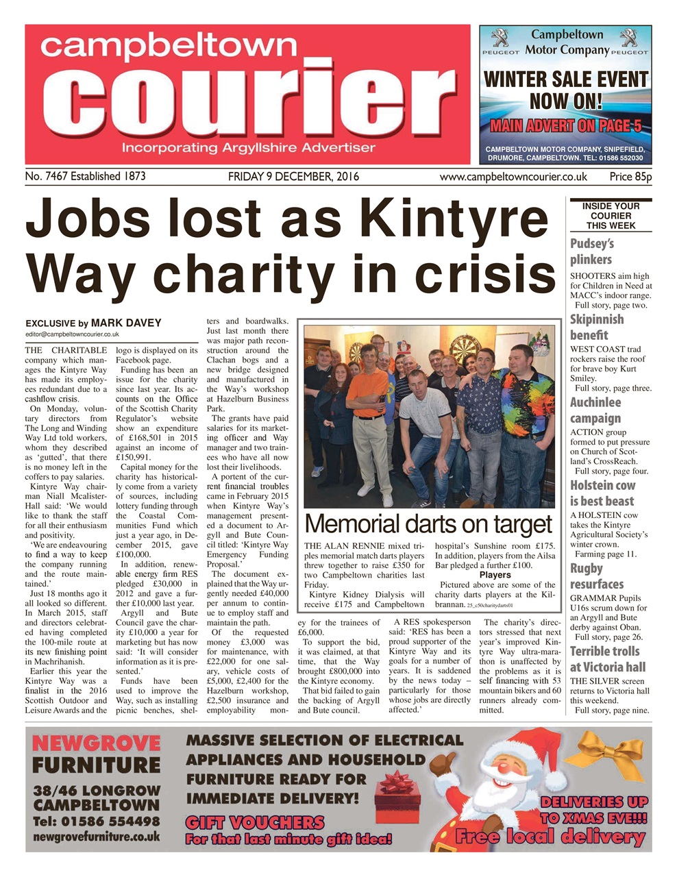 Campbeltown Courier Preview Pages