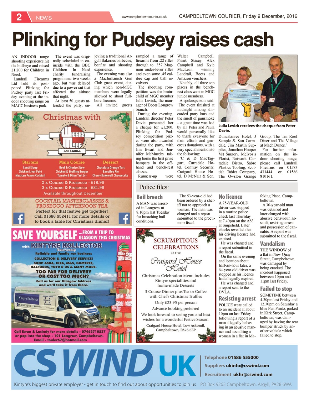 Campbeltown Courier Preview Pages