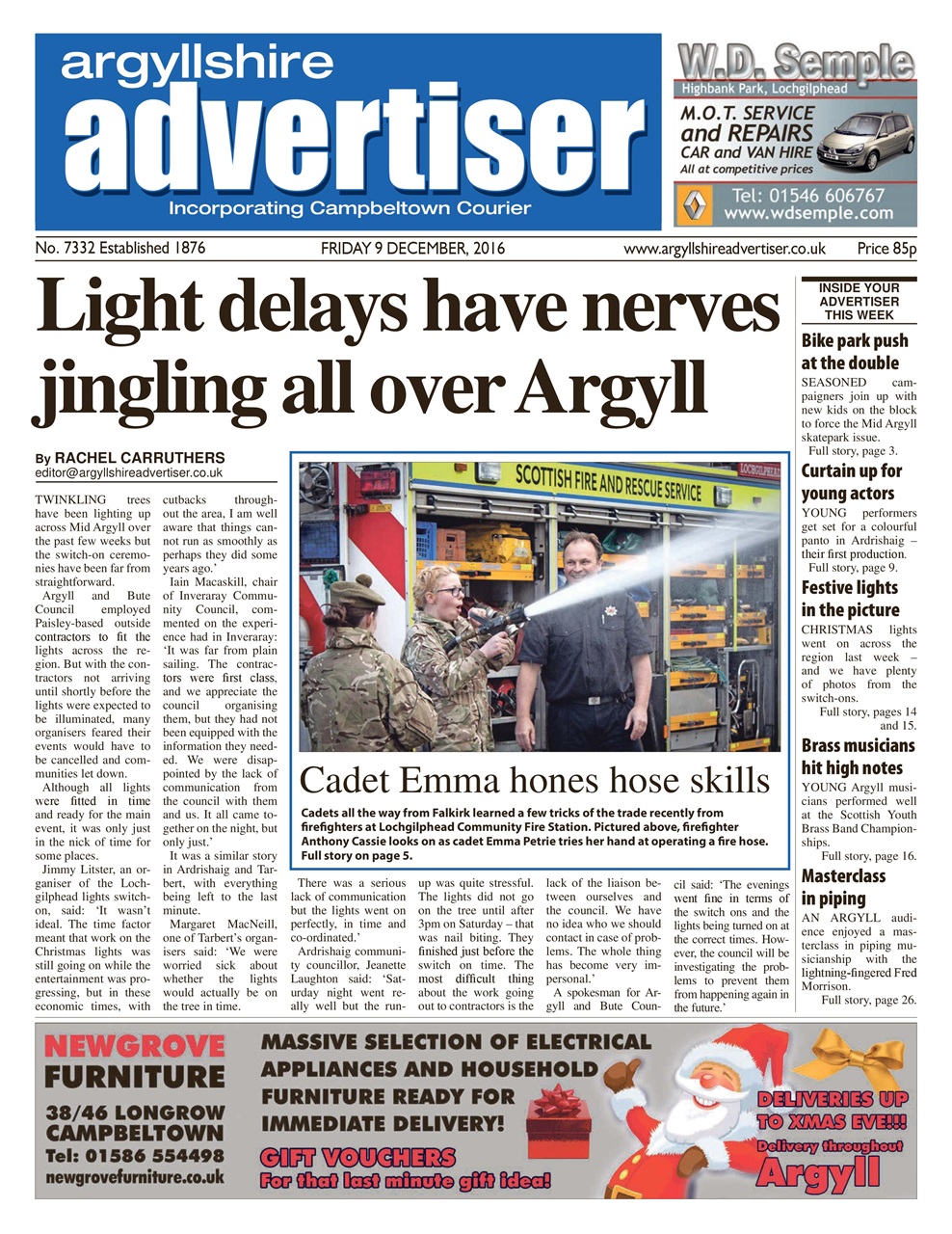 Argyllshire Advertiser Preview Pages