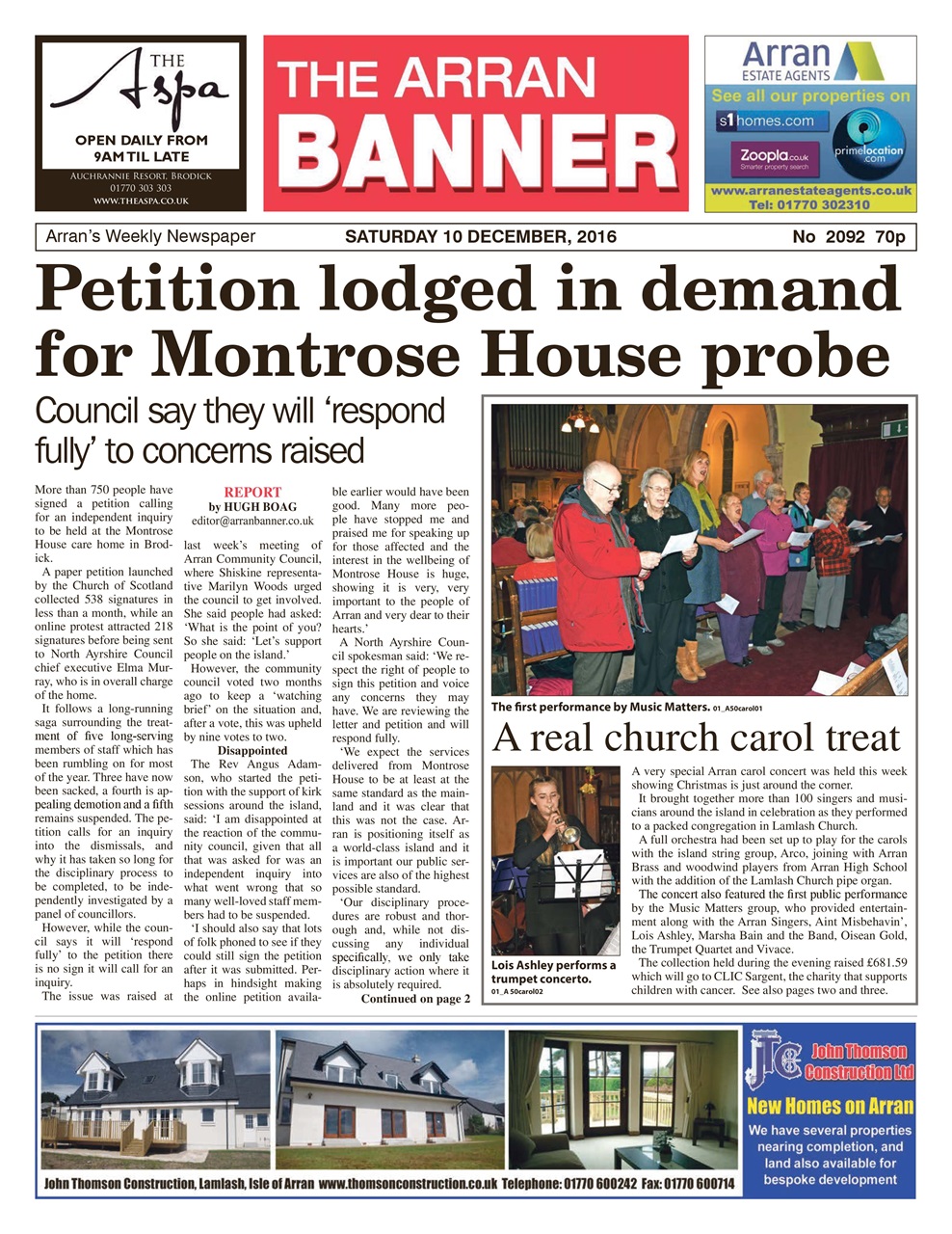 Arran Banner Preview Pages