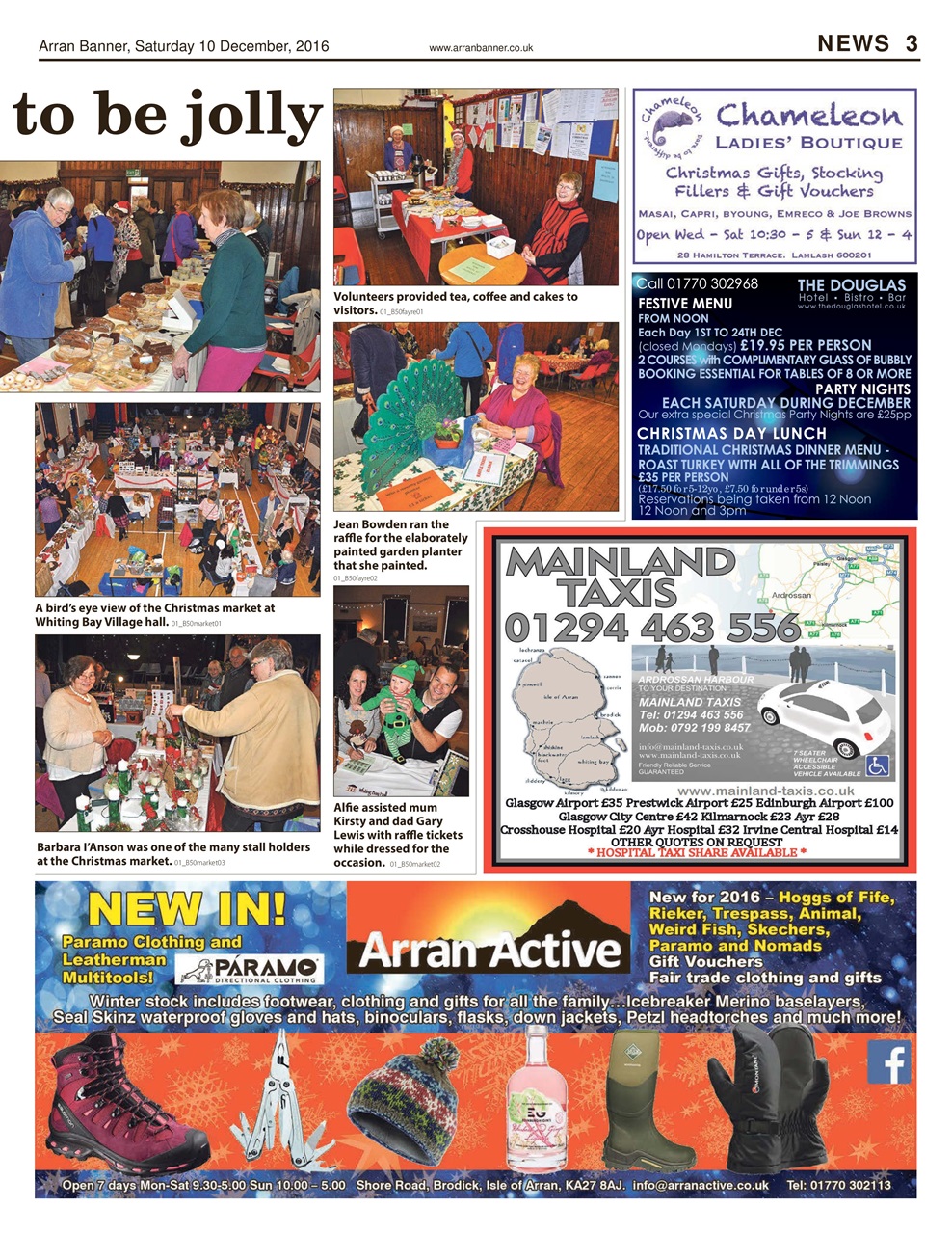 Arran Banner Preview Pages