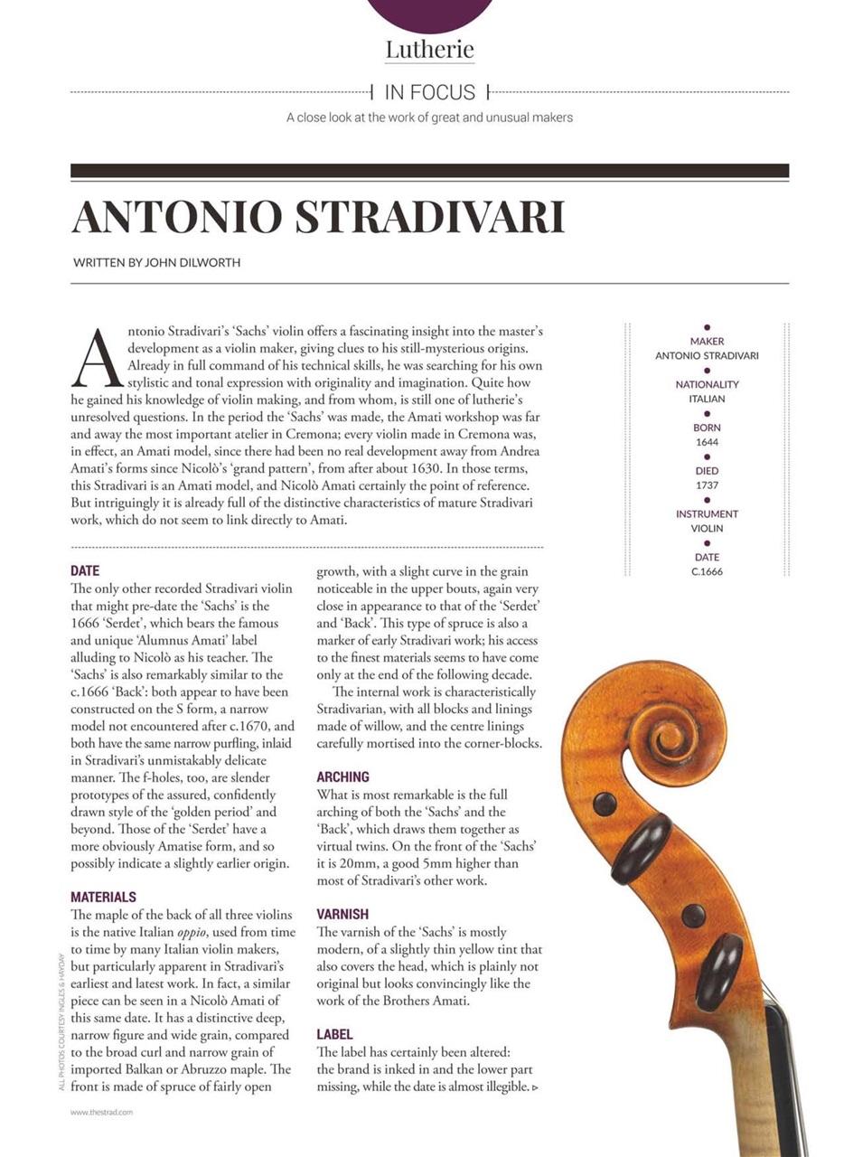 The Strad Preview Pages