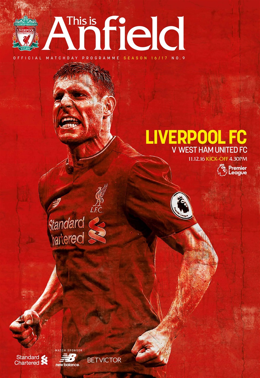 Liverpool FC Programmes Preview Pages