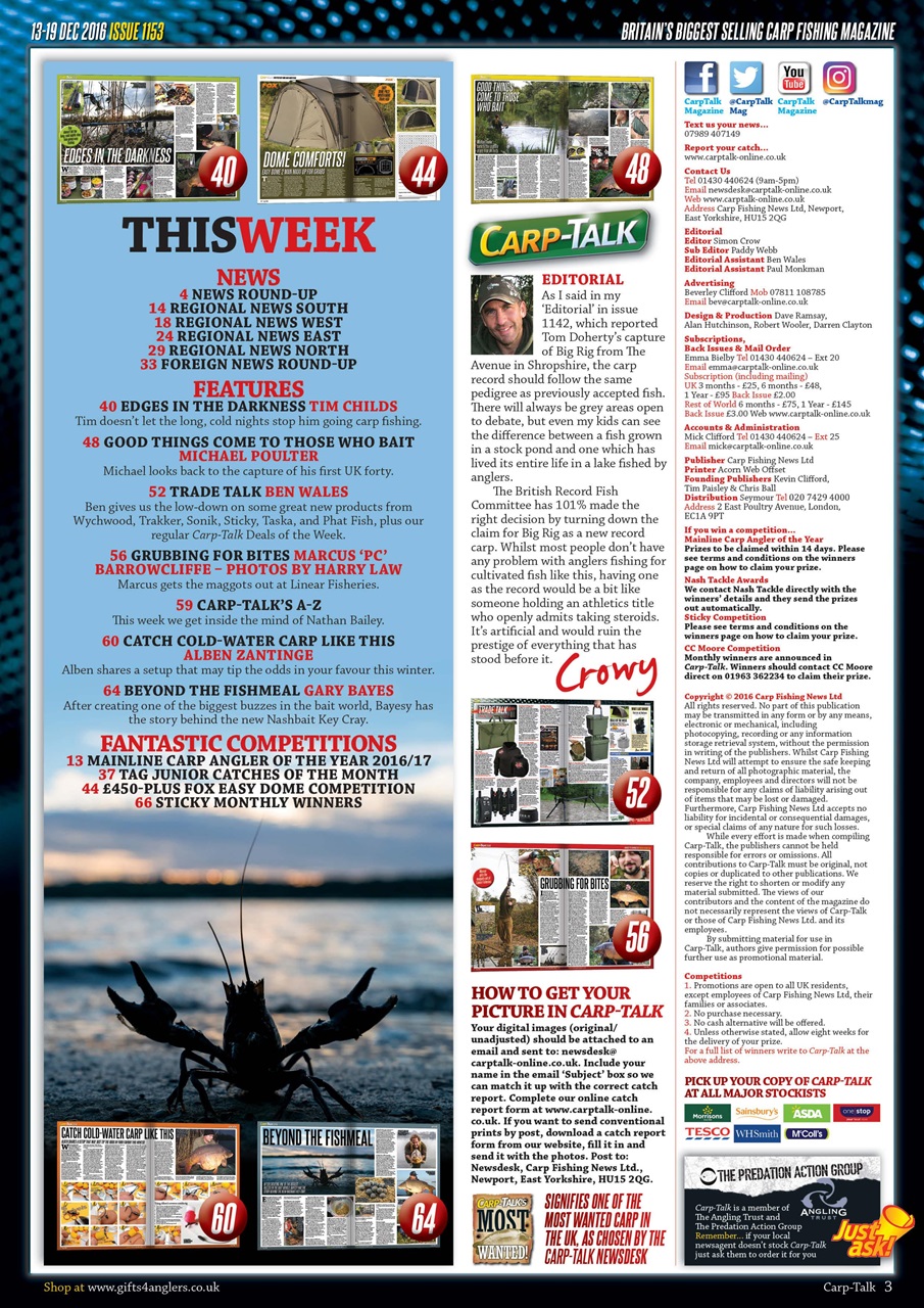 Carp-Talk Preview Pages