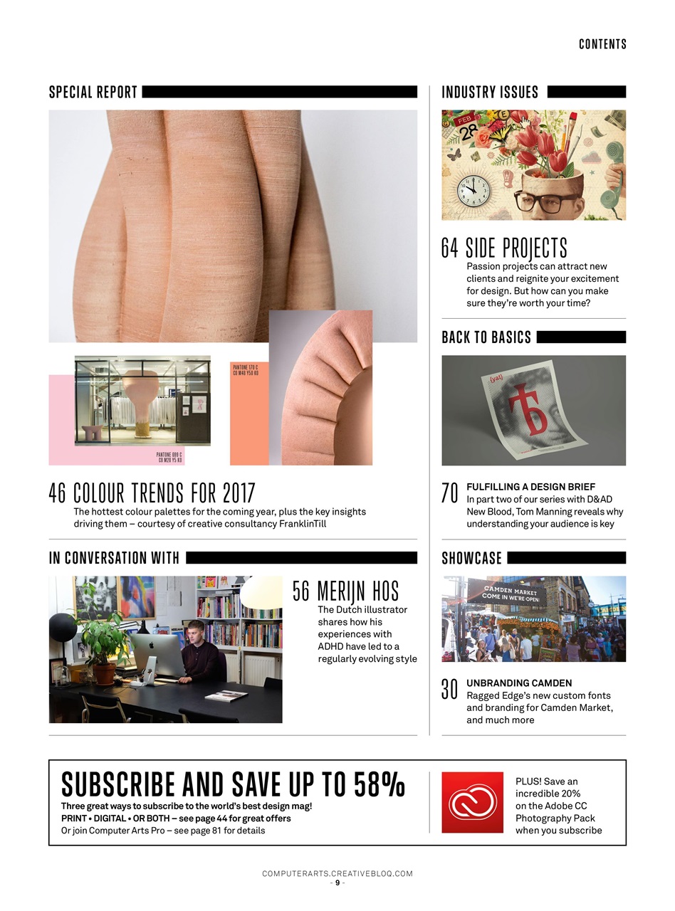 Computer Arts Preview Pages