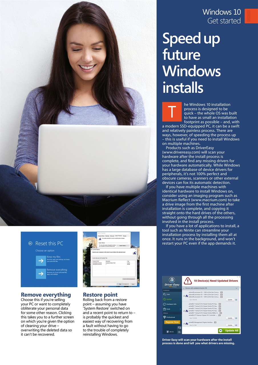 Windows Help & Advice Preview Pages