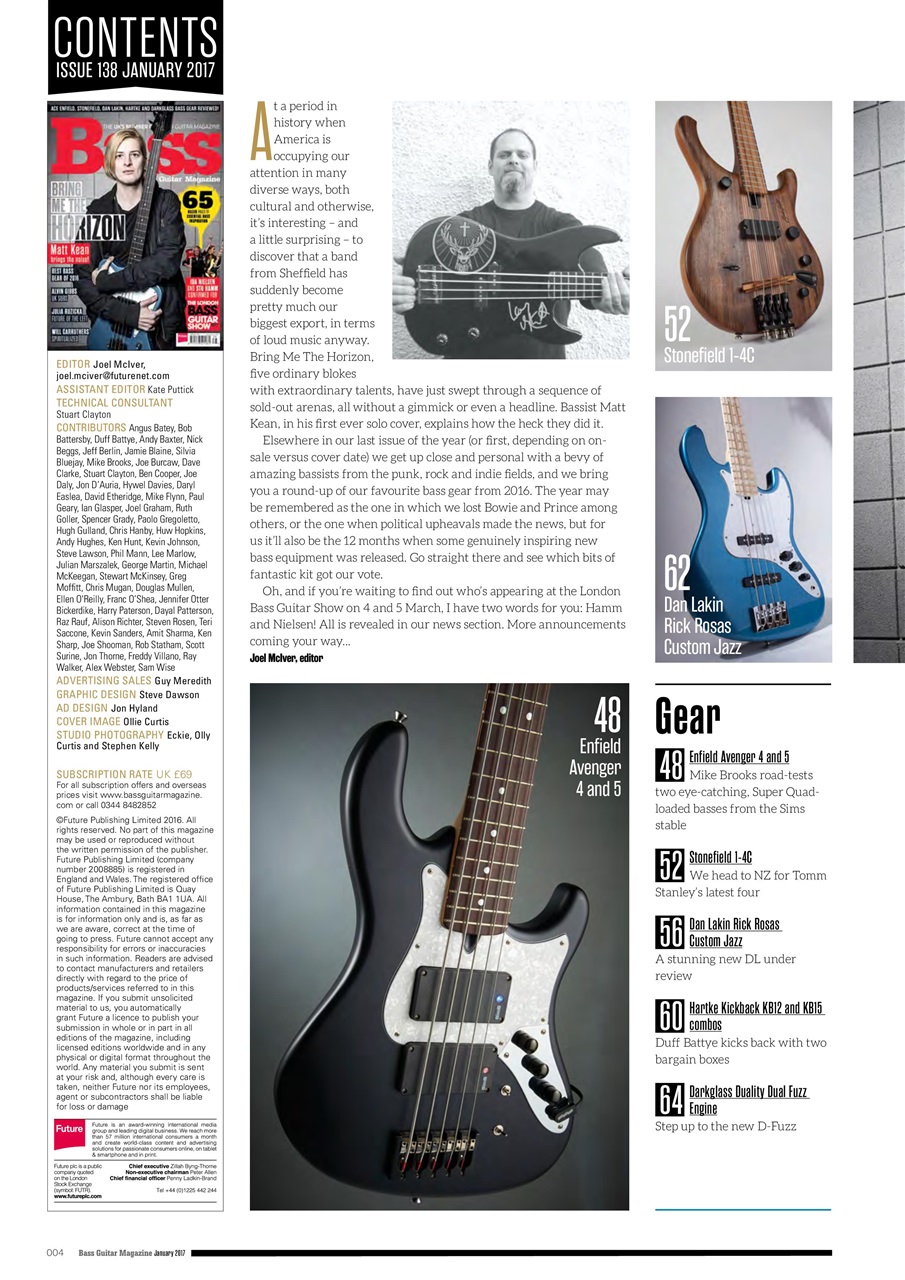 Bass Player UK Preview Pages