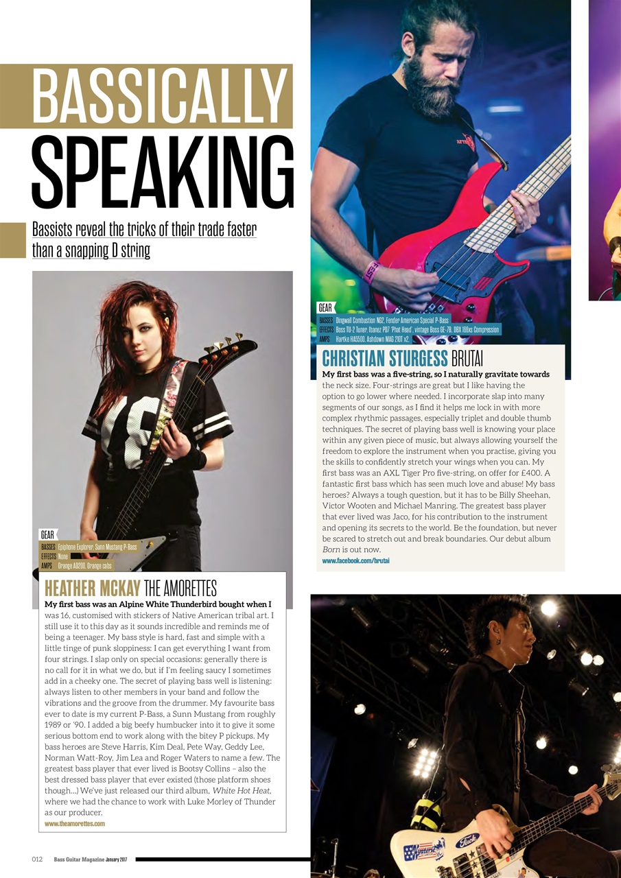 Bass Player UK Preview Pages