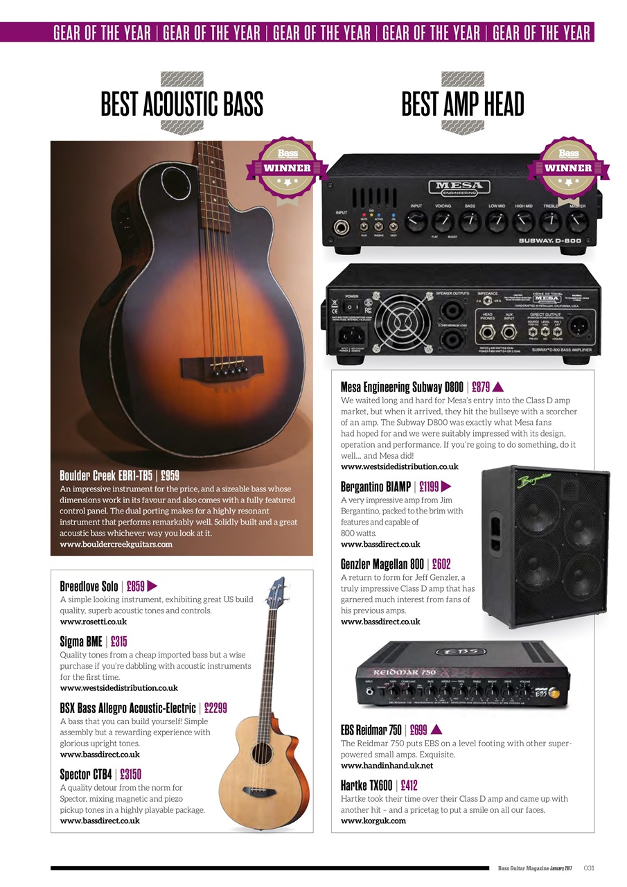 Bass Player UK Preview Pages