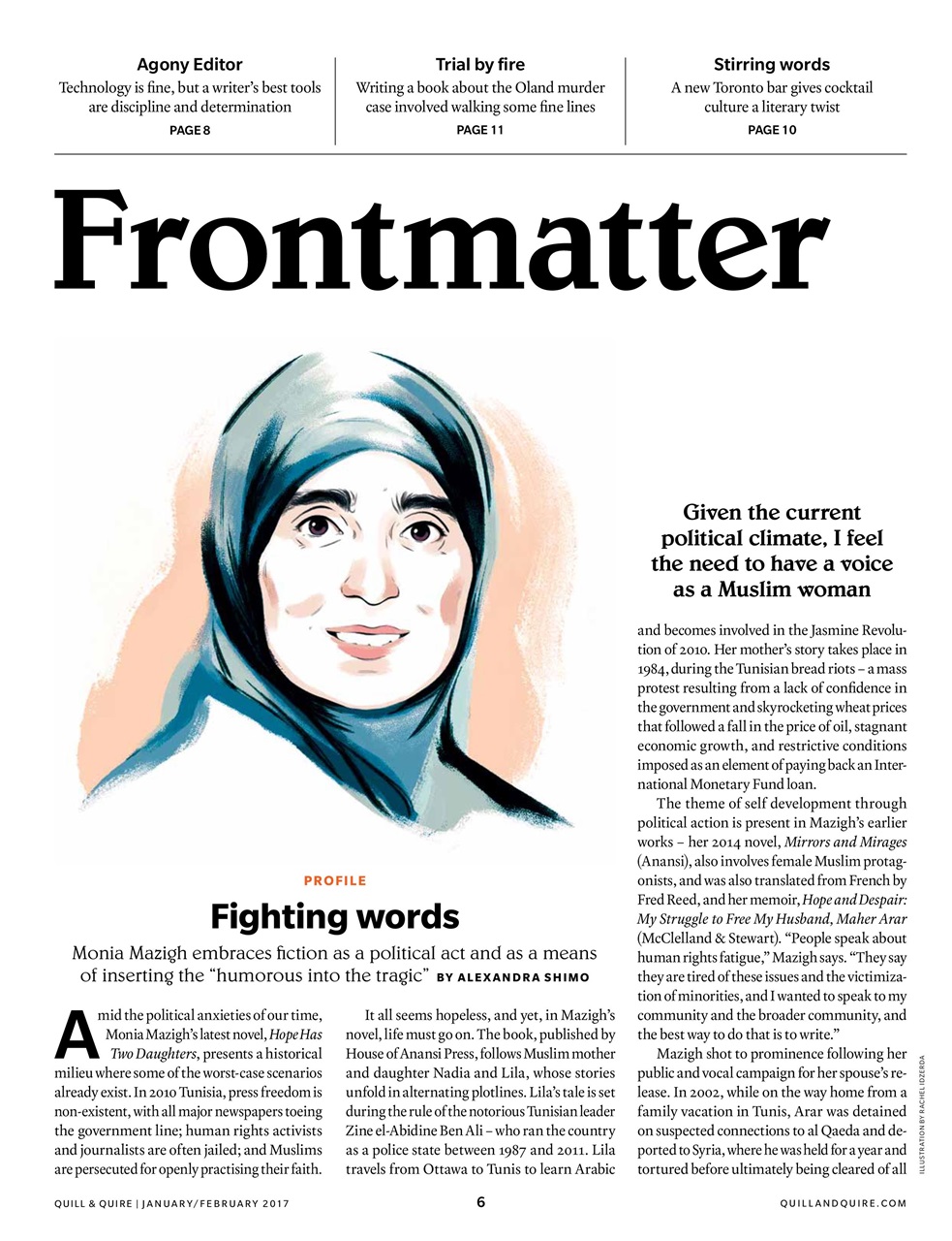 Quill & Quire Preview Pages