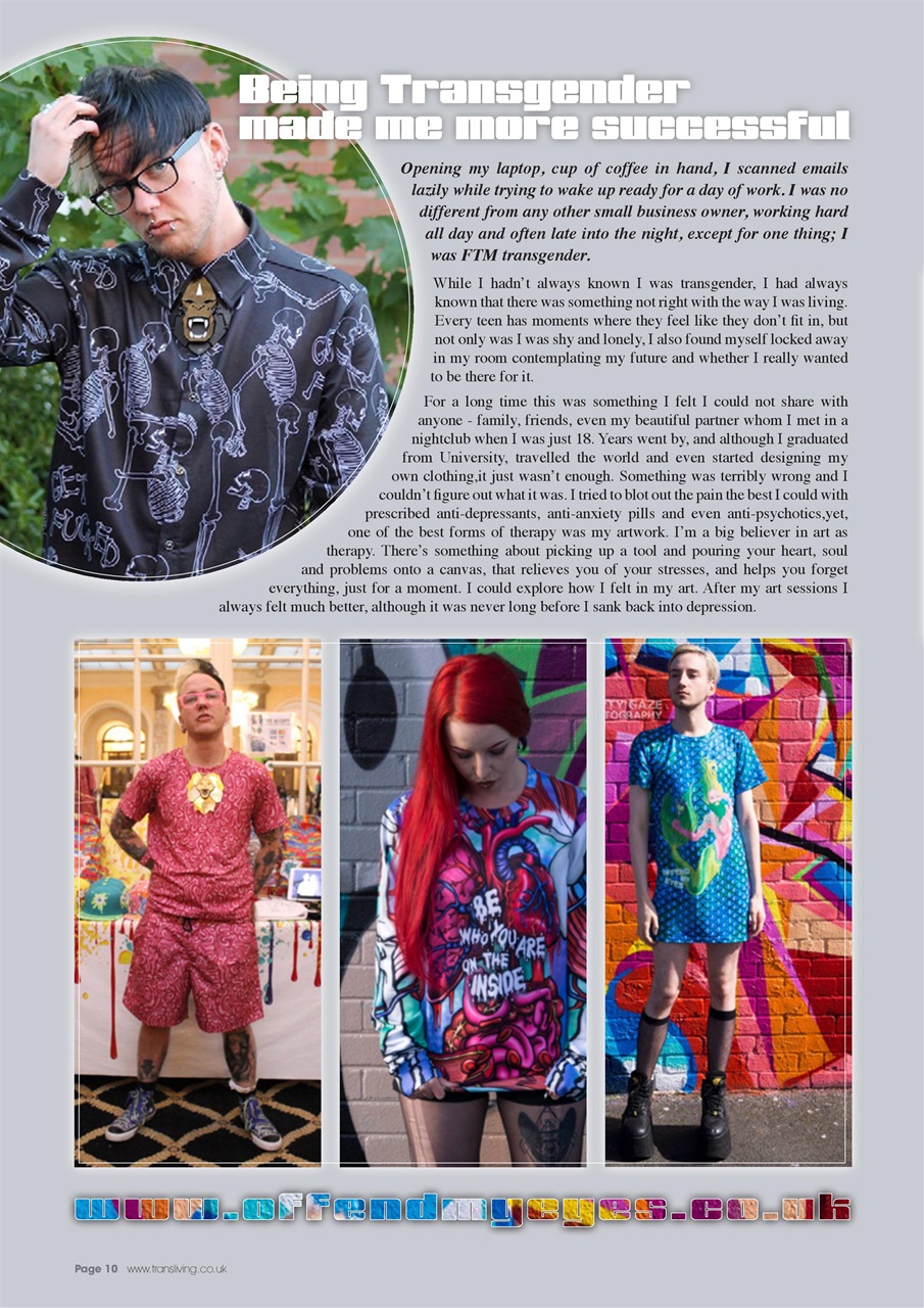 Transliving Magazine Preview Pages
