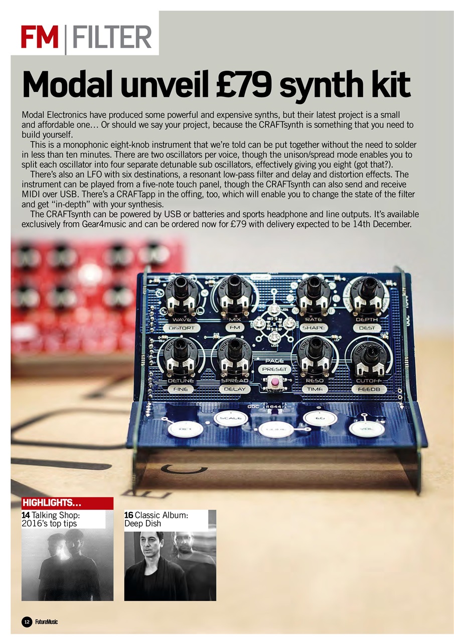 Future Music Preview Pages