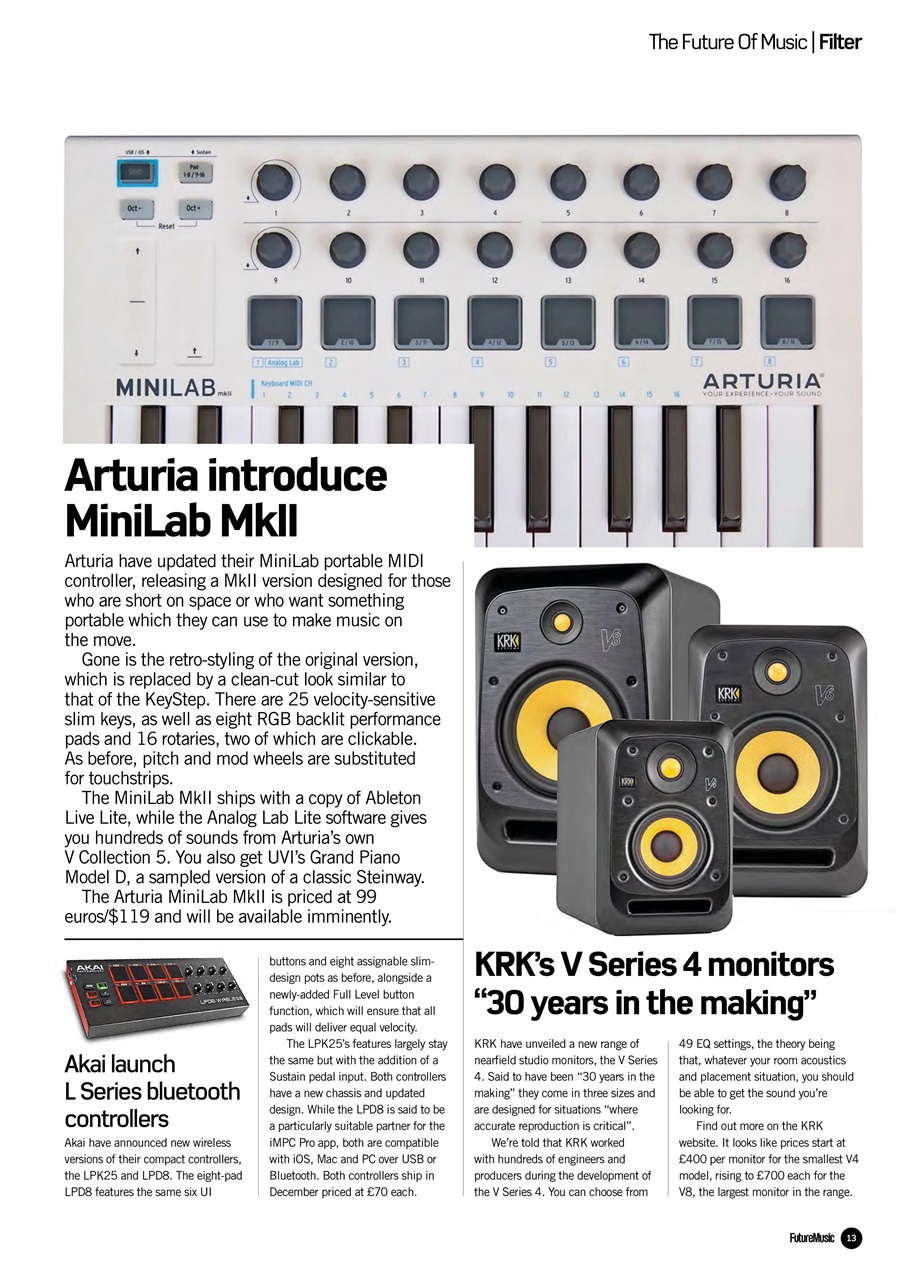 Future Music Preview Pages