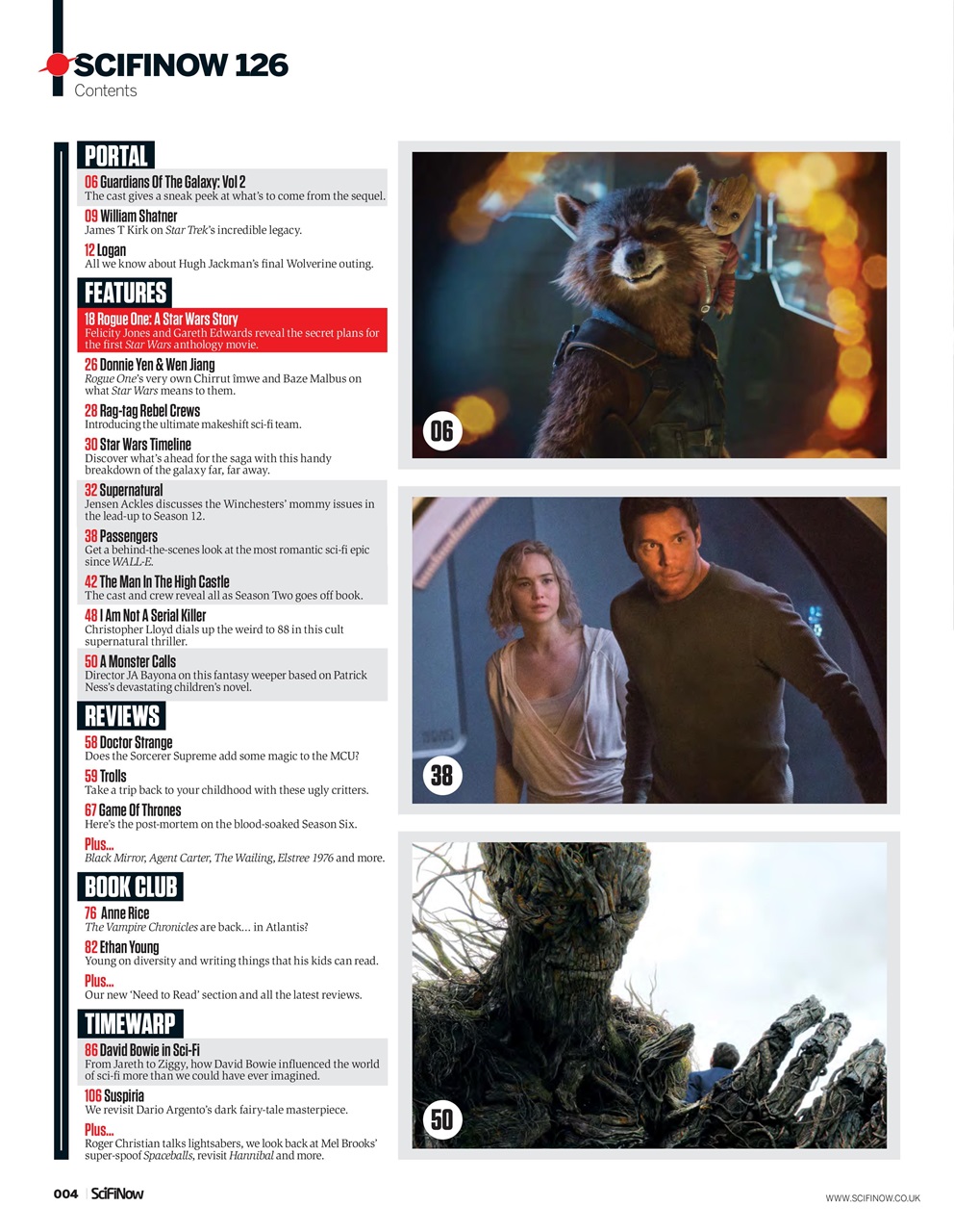 SciFiNow Preview Pages