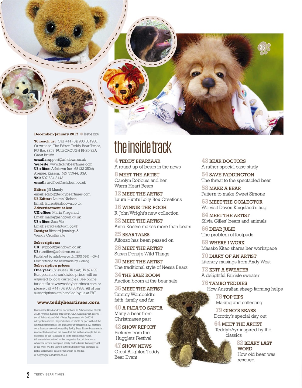 Teddy Bear Times Preview Pages