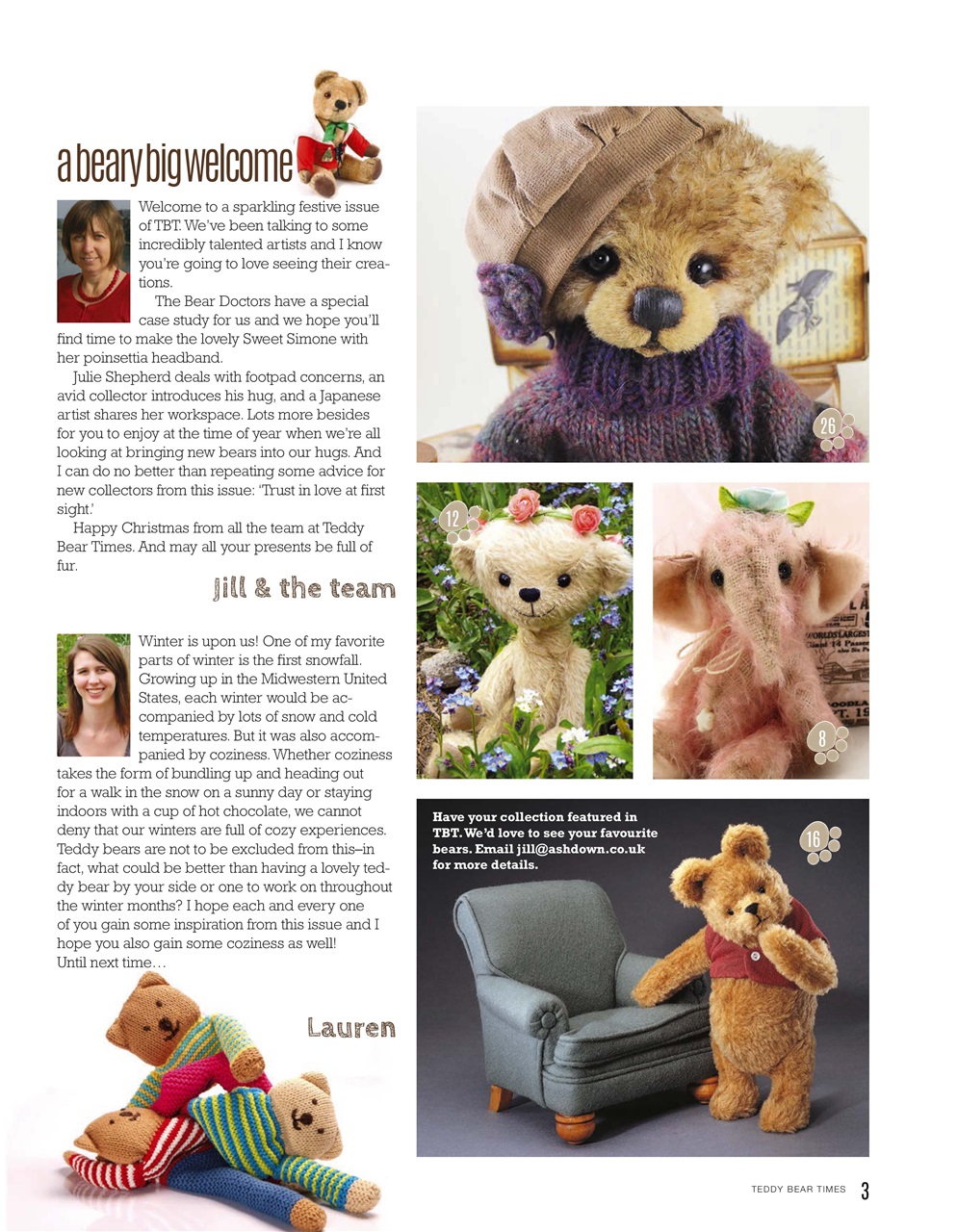 Teddy Bear Times Preview Pages