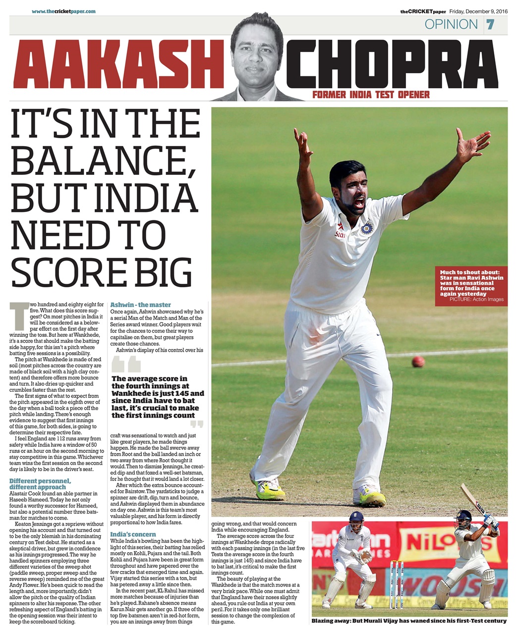 The Cricket Paper Preview Pages
