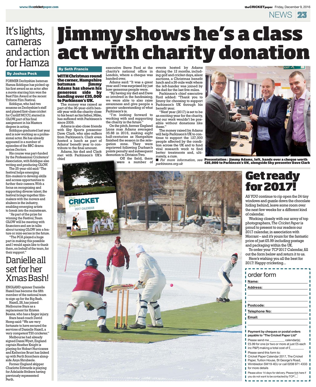 The Cricket Paper Preview Pages